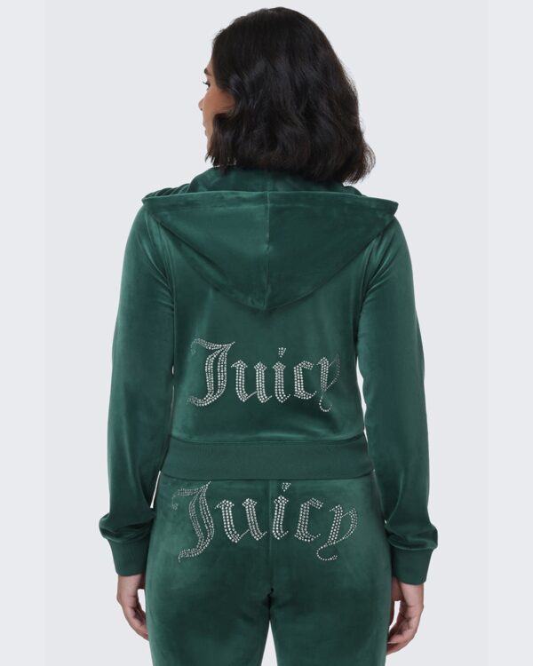 Juicy Couture OG Big Bling Velour Hoodie – Junebug