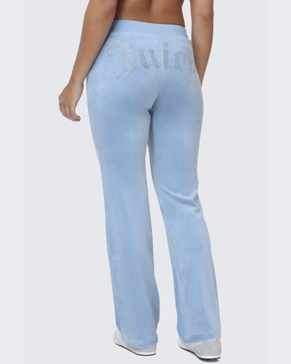 Juicy Couture OG Big Bling Velour Track Pants – Bel Air Blue