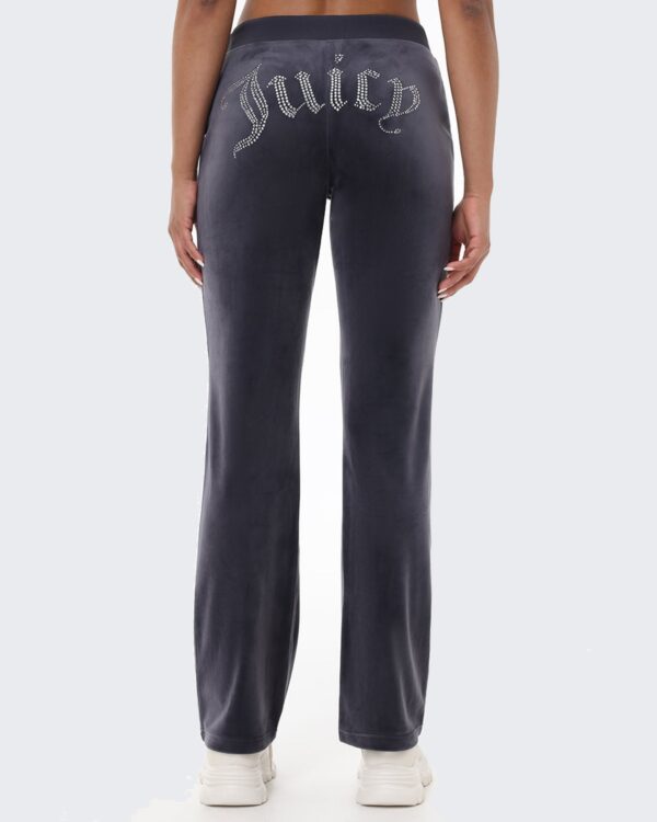 Juicy Couture OG Big Bling Velour Track Pants – Titanium