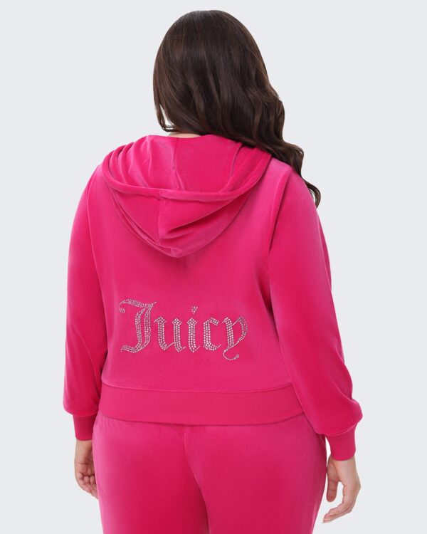Juicy Couture Plus-Size OG Big Bling Velour Hoodie – Free Love