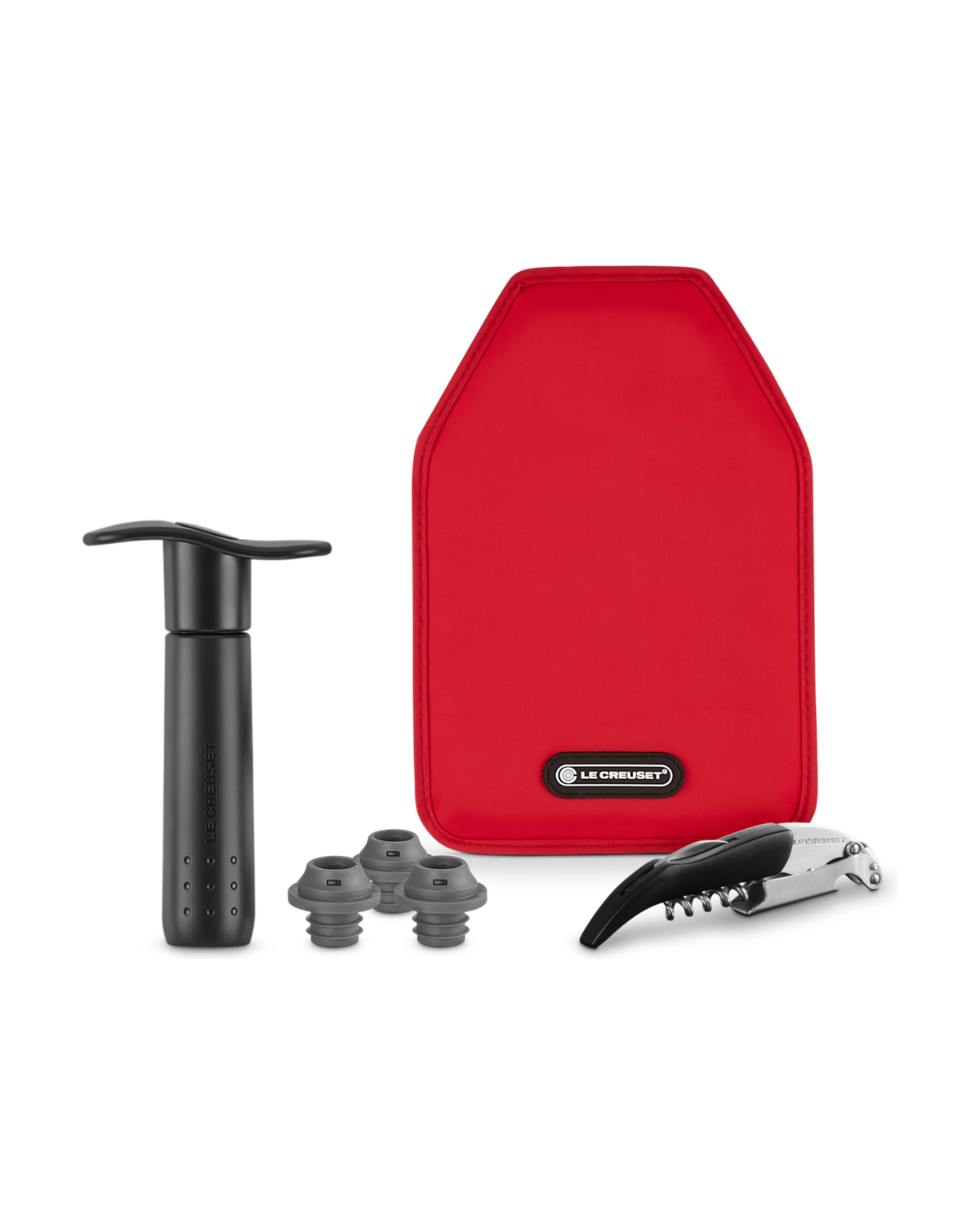 Le Creuset 3-piece Essential Wine Set – Cerise