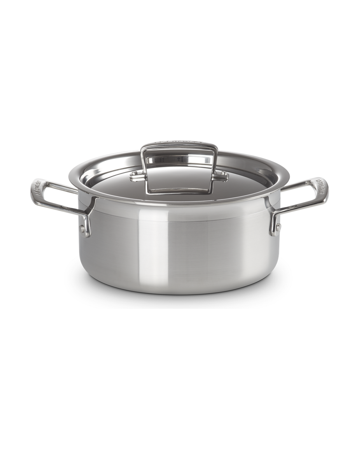 Le Creuset 3-ply Stainless Steel Casserole with Lid