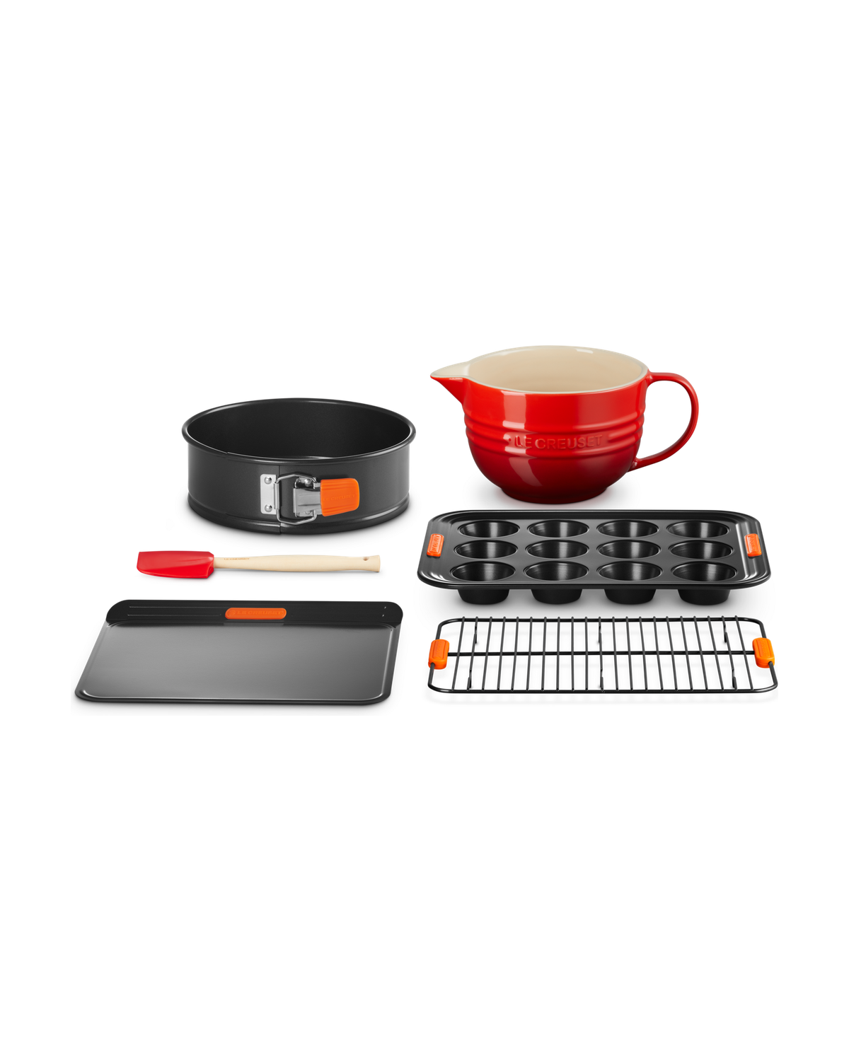 Le Creuset 6-piece Baking Set – Cerise