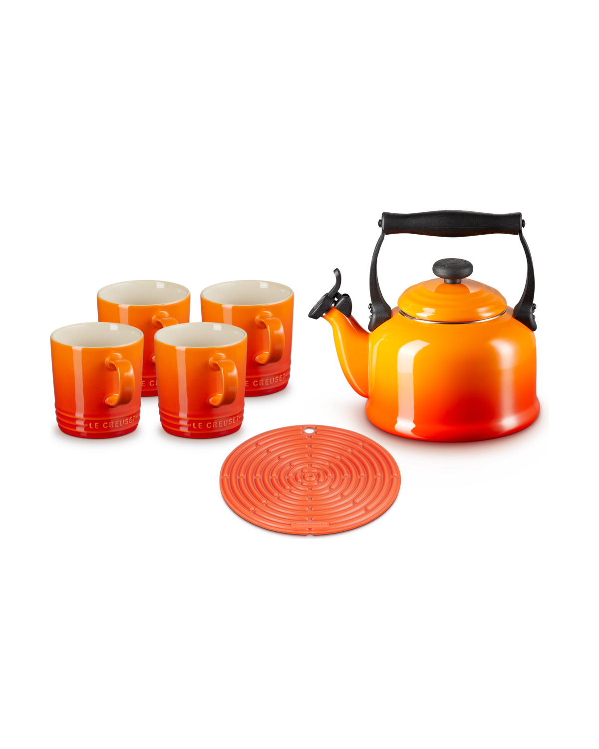 Le Creuset 6-piece Tea Set – Volcanic