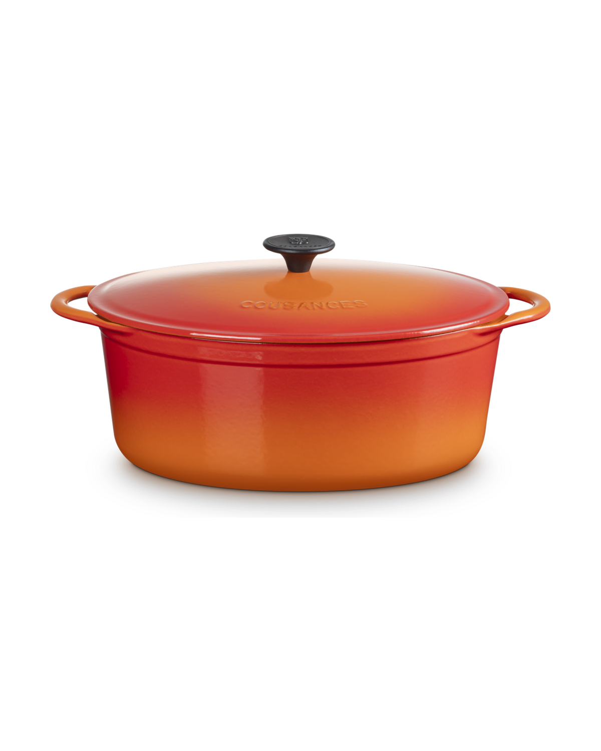 Le Creuset Cast Iron Cousances Oval Casserole – Volcanic