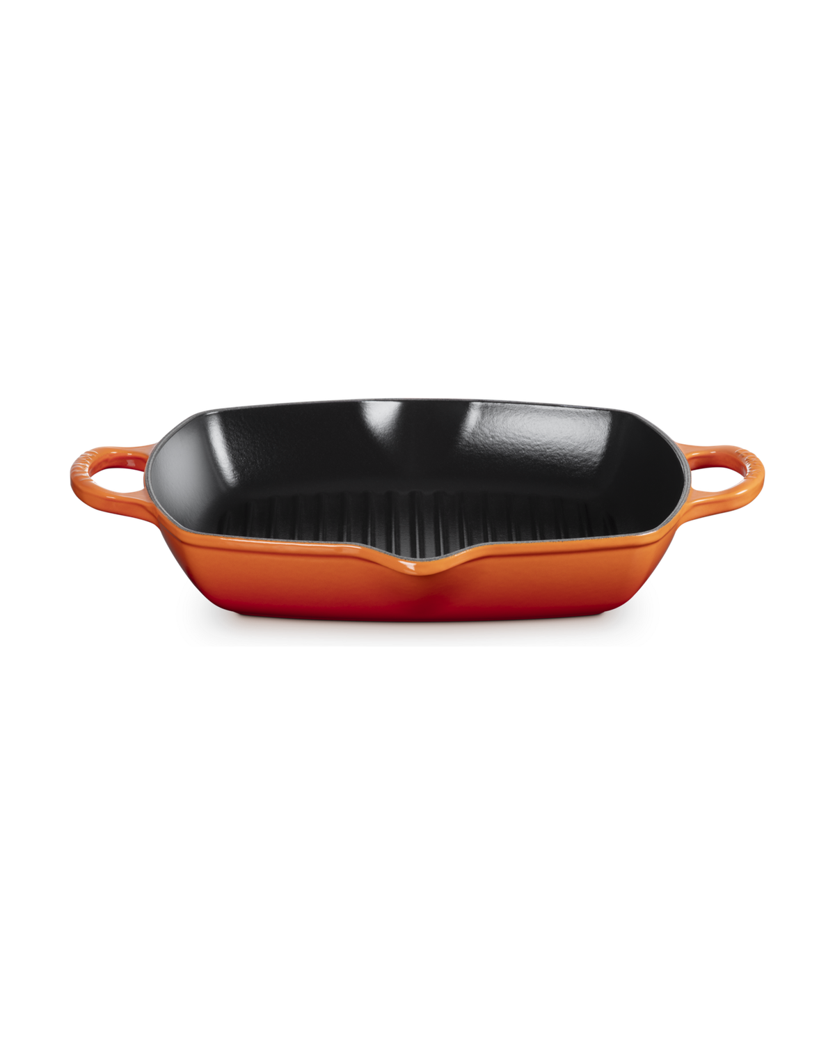 Le Creuset Cast Iron Deep Square Grill – Volcanic