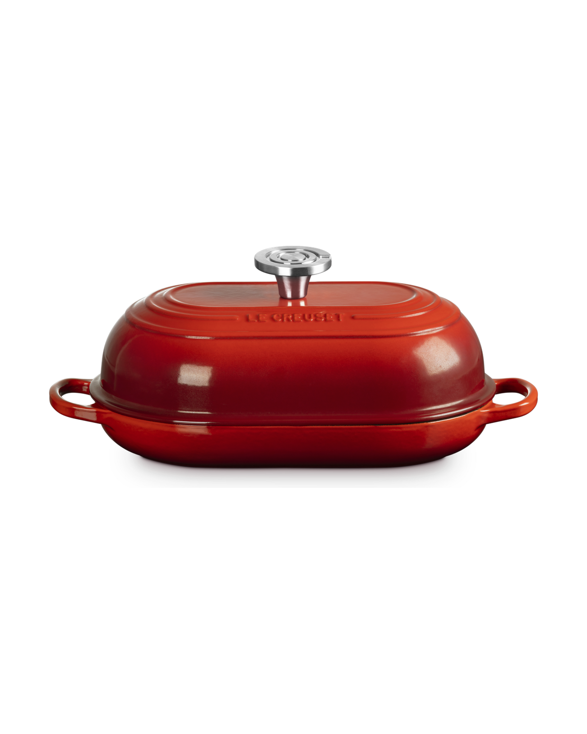 Le Creuset Cast Iron Oval Bread Oven – Cerise