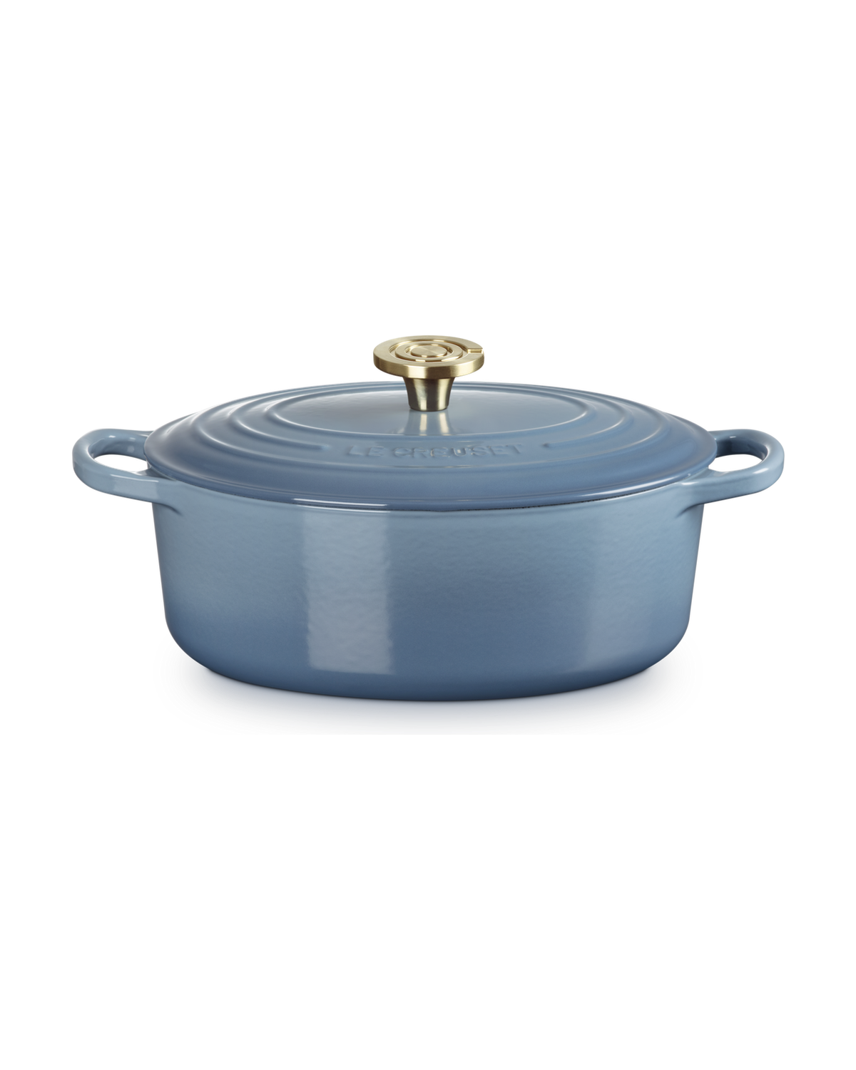 Le Creuset Cast Iron Oval Casserole – Chambray