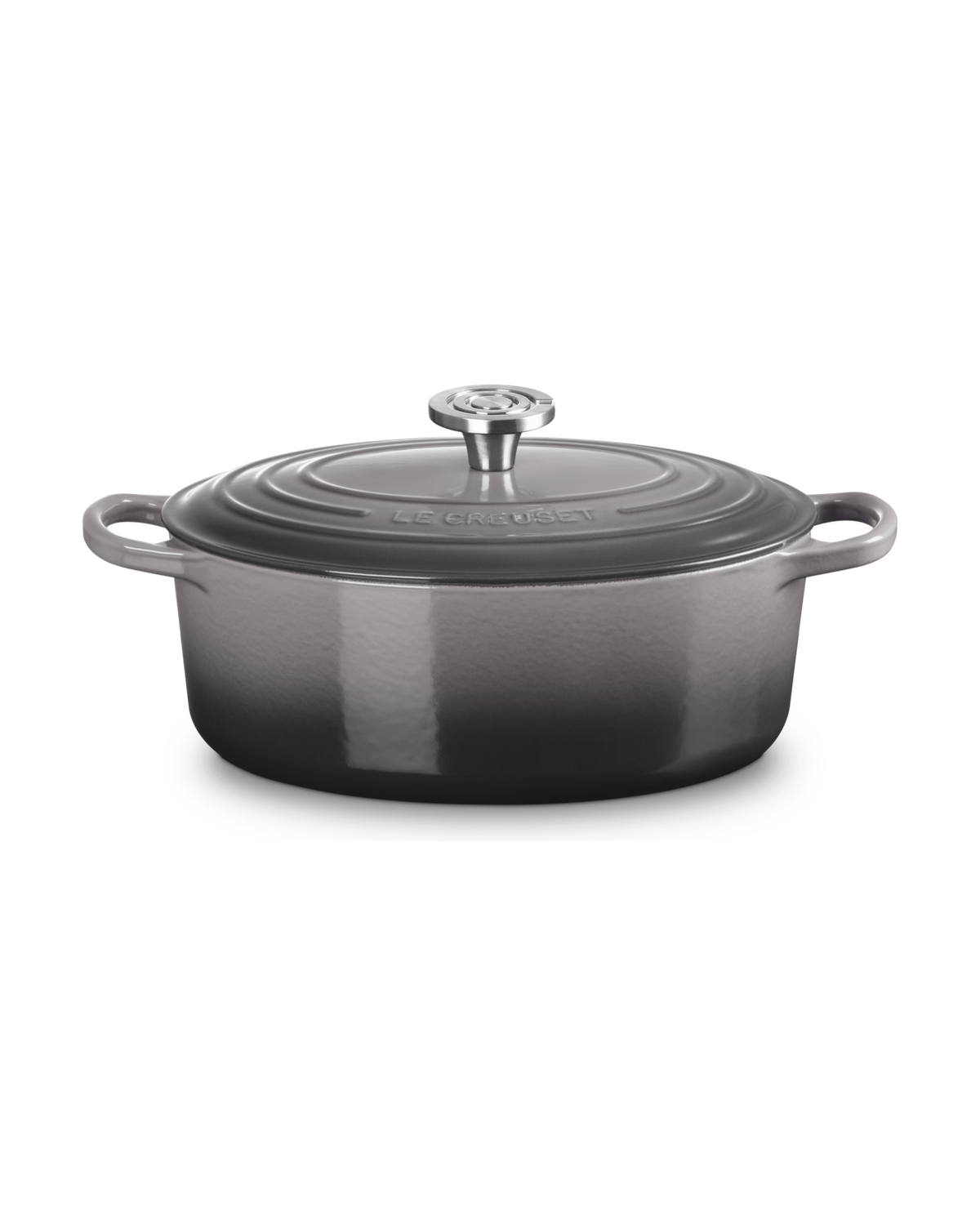 Le Creuset Cast Iron Oval Casserole – Flint