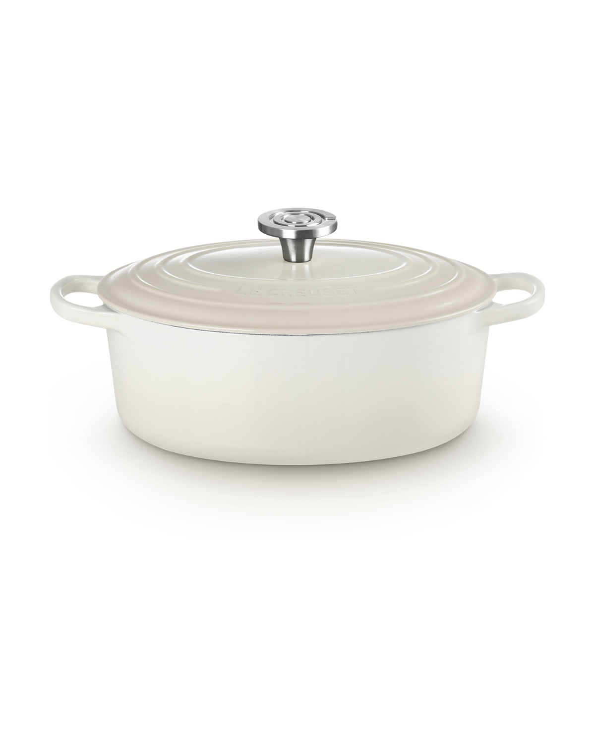 Le Creuset Cast Iron Oval Casserole – Meringue