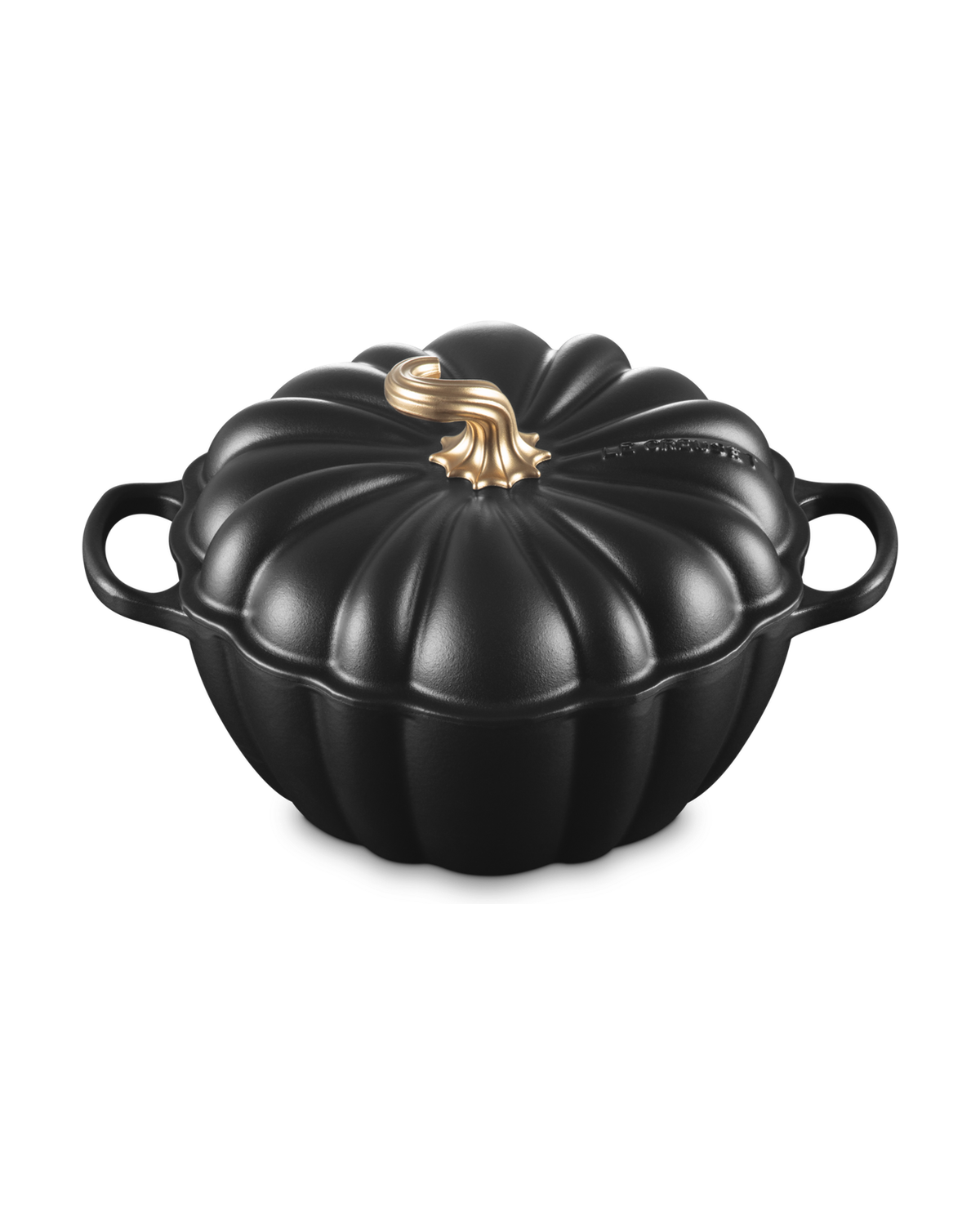 Le Creuset Cast Iron Pumpkin Casserole – Satin black