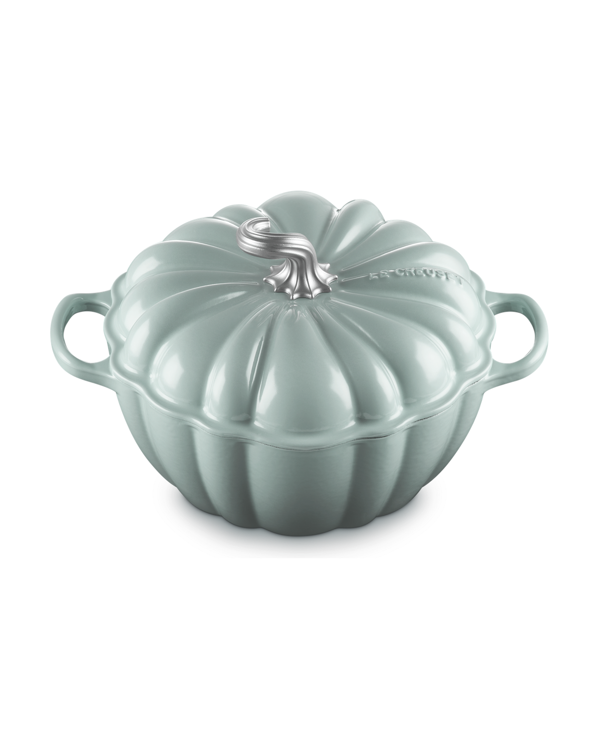 Le Creuset Cast Iron Pumpkin Casserole – Sea Salt