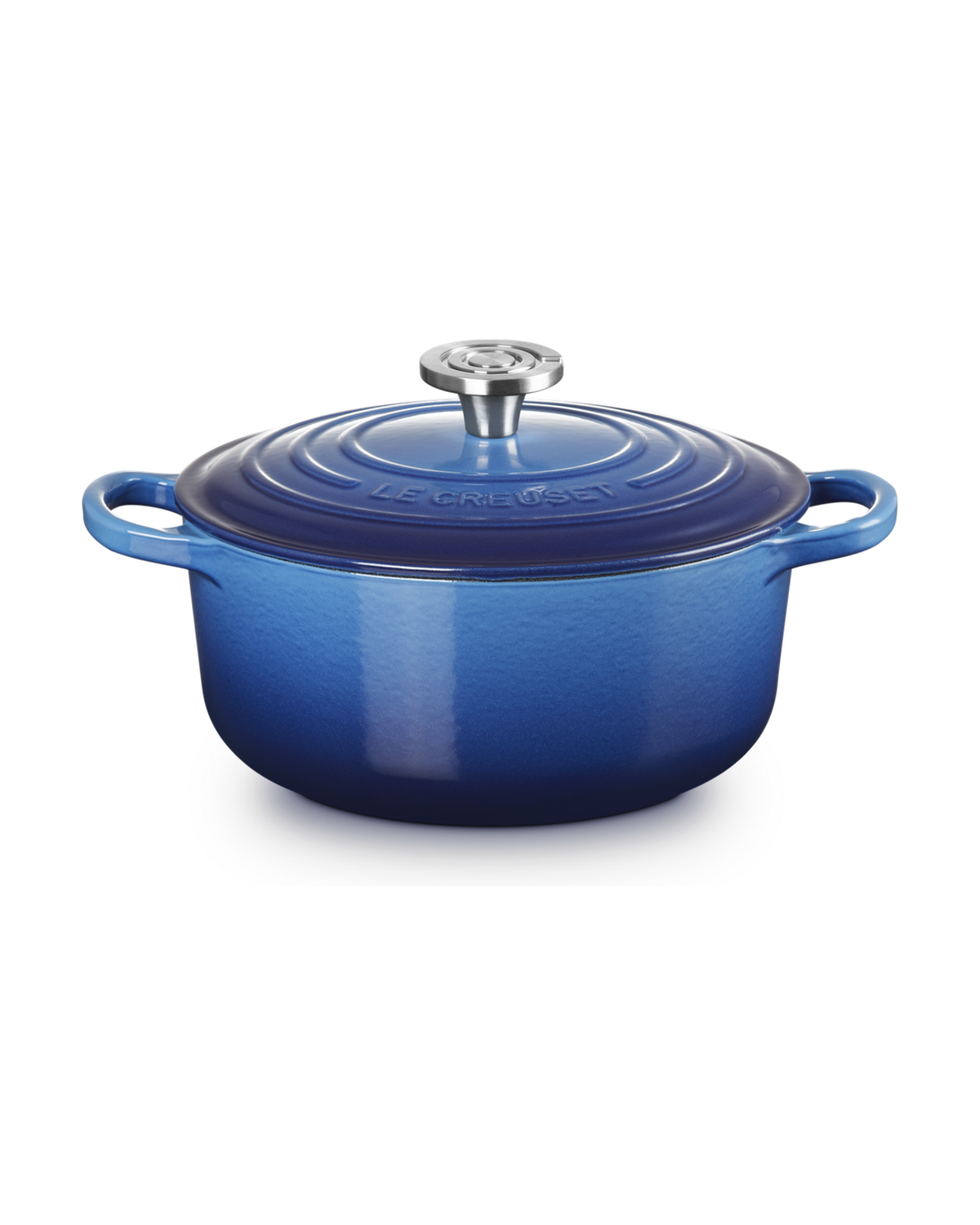 Le Creuset Cast Iron Round Casserole – Azure