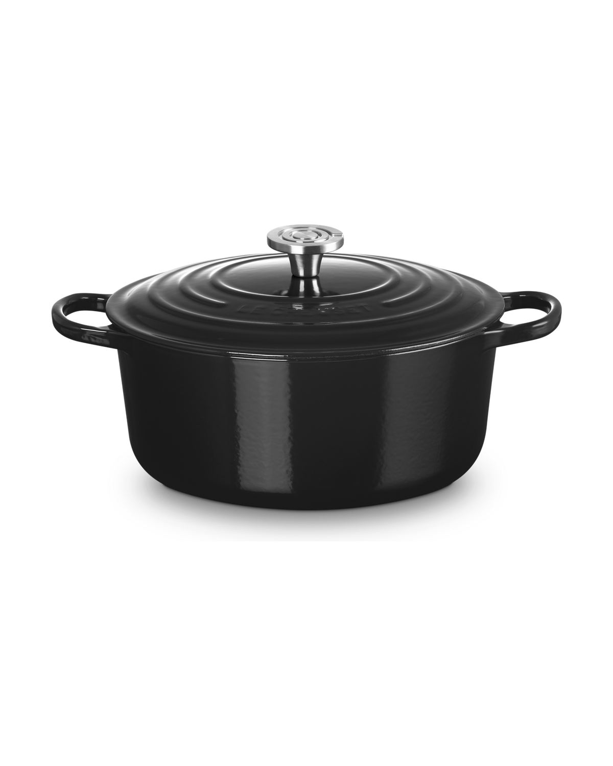 Le Creuset Cast Iron Round Casserole – Black Onyx