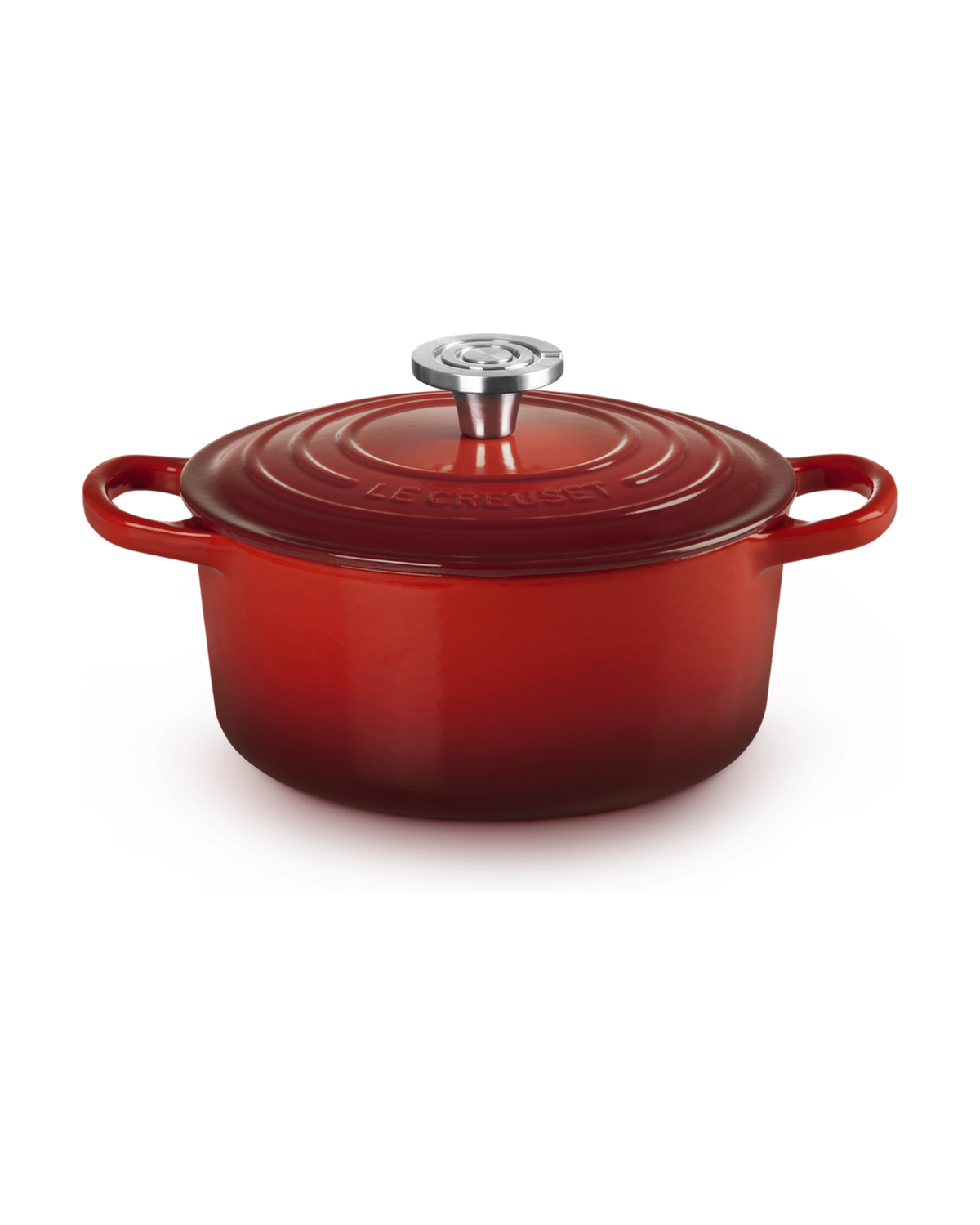 Le Creuset Cast Iron Round Casserole – Cerise