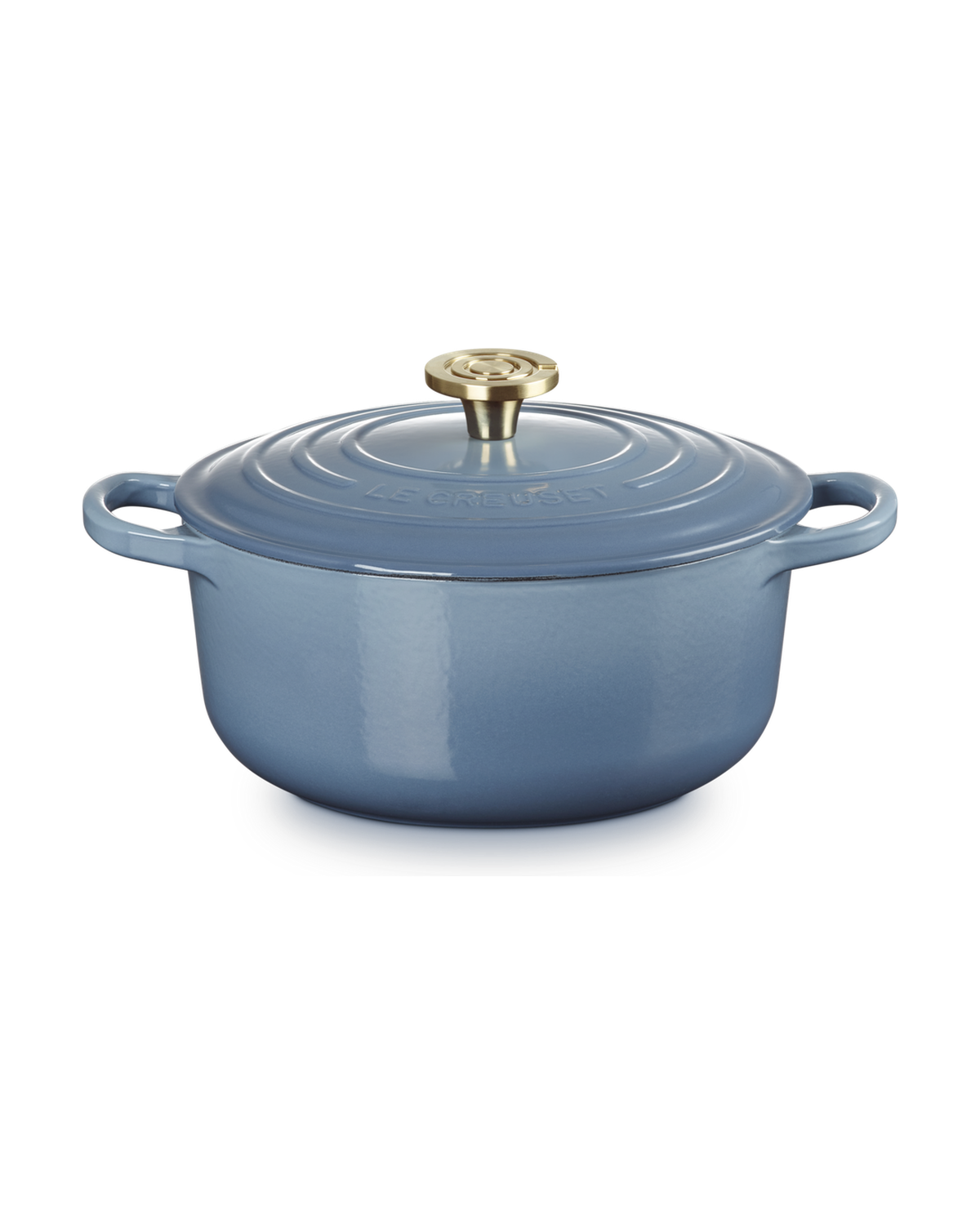 Le Creuset Cast Iron Round Casserole – Chambray