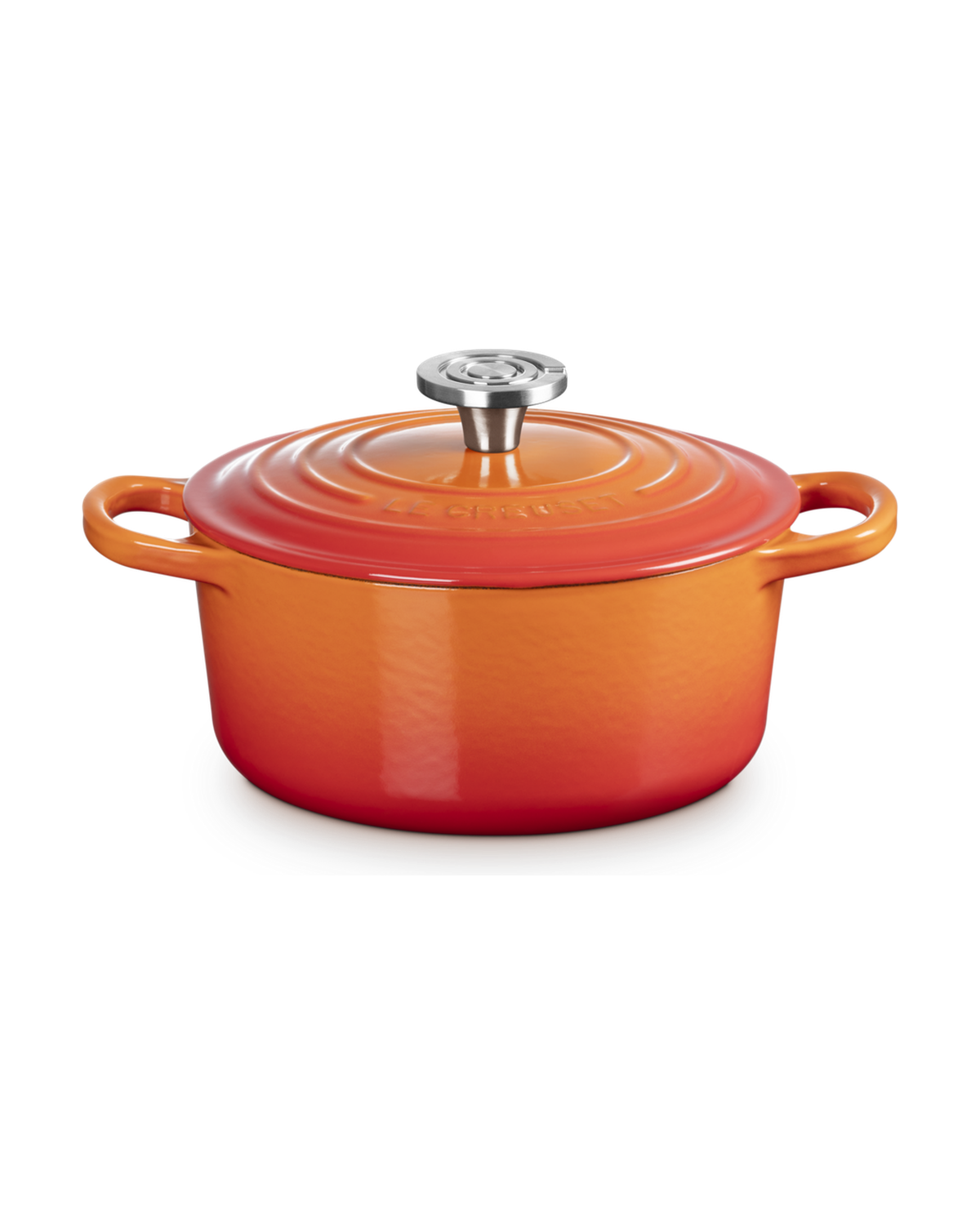 Le Creuset Cast Iron Round Casserole – Volcanic