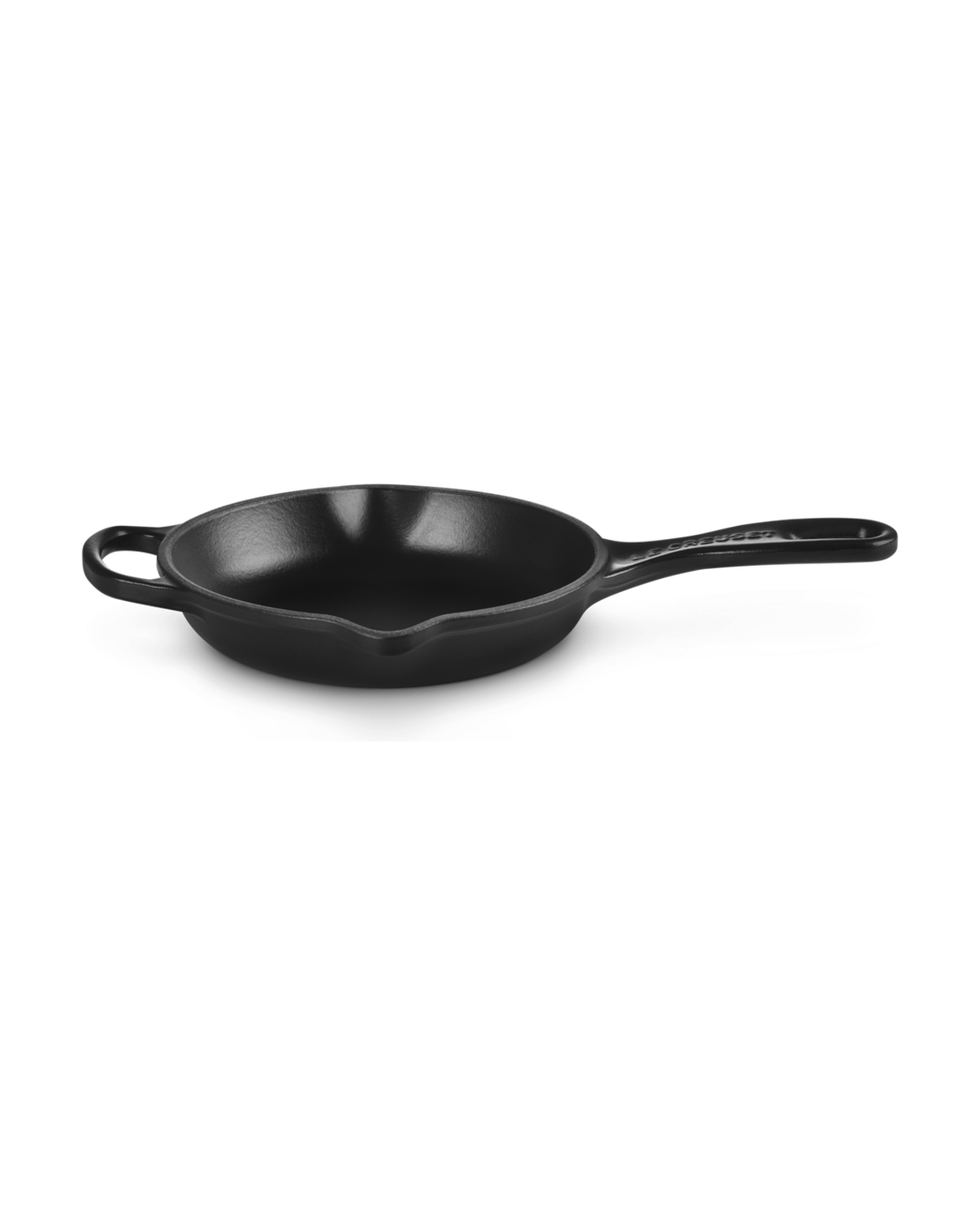 Le Creuset Cast Iron Round Skillet – Satin black