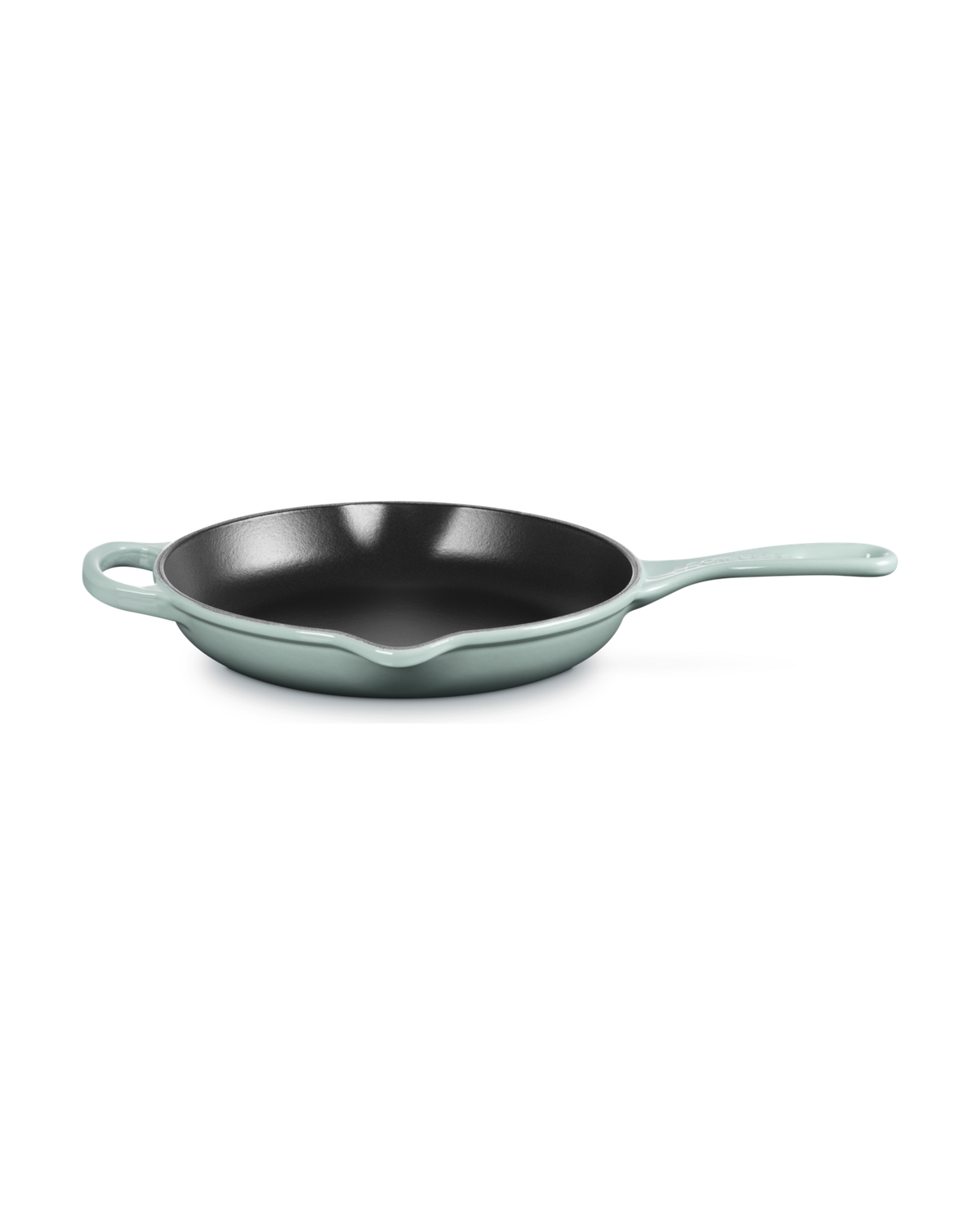 Le Creuset Cast Iron Round Skillet – Sea Salt