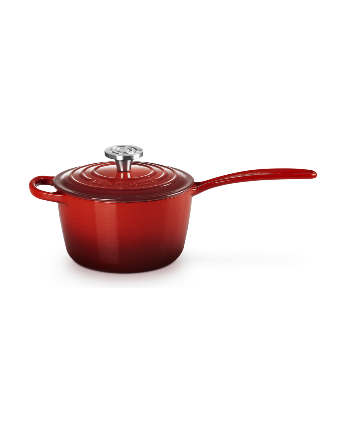 Le Creuset Cast Iron Saucepan – Cerise
