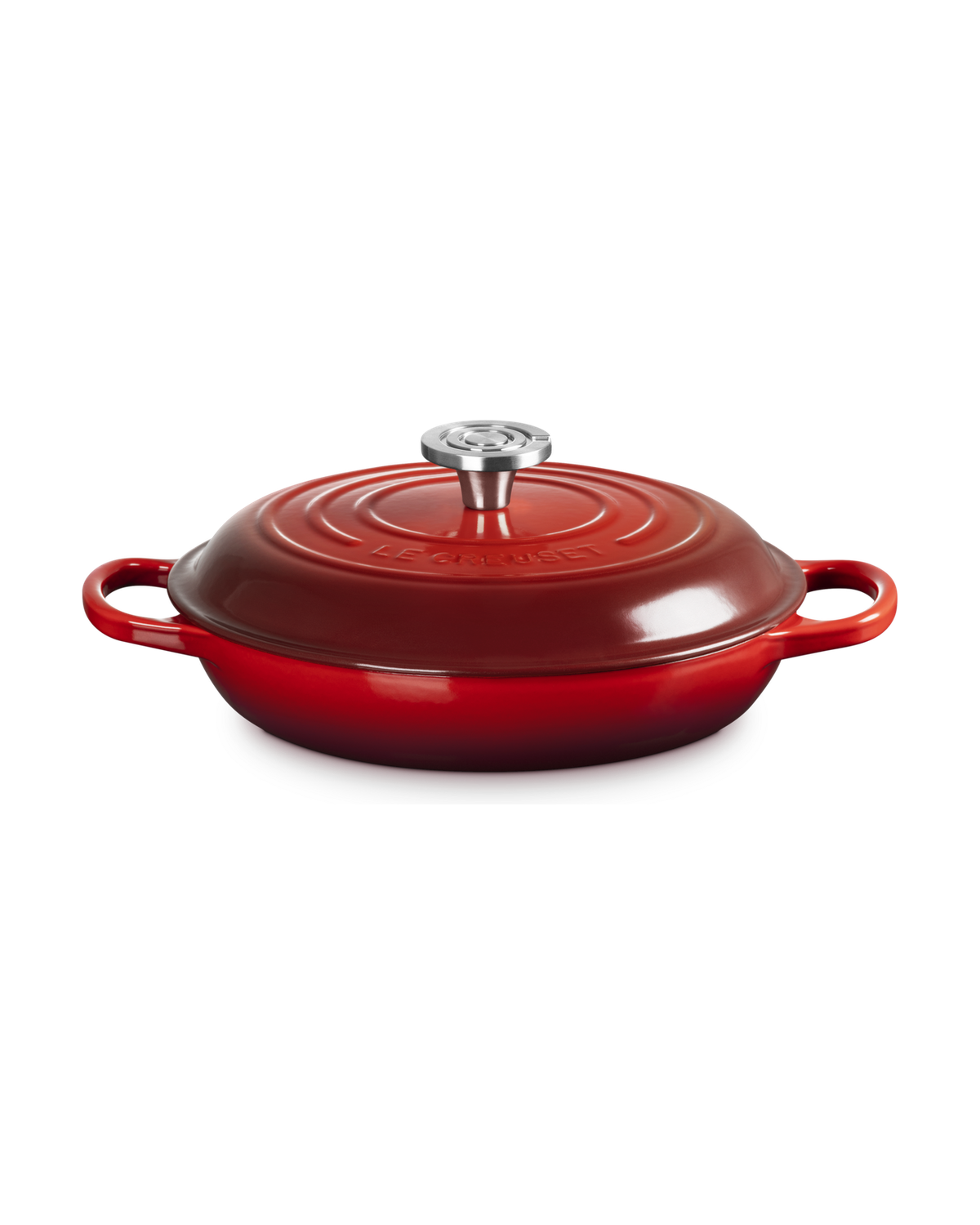 Le Creuset Cast Iron Shallow Casserole – Cerise