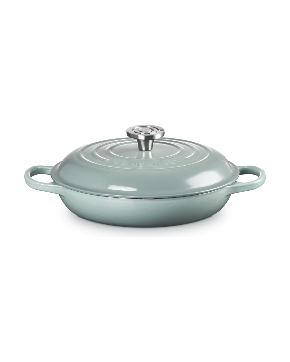 Le Creuset Cast Iron Shallow Casserole – Sea Salt