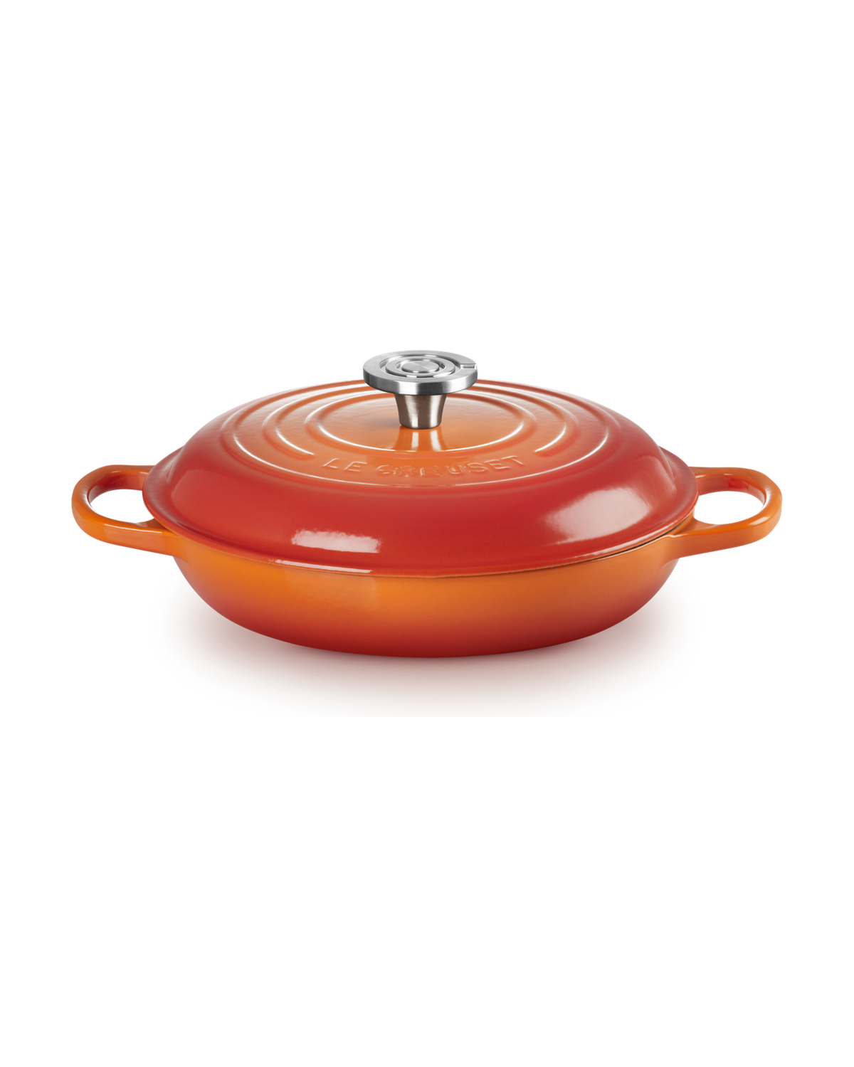 Le Creuset Cast Iron Shallow Casserole – Volcanic