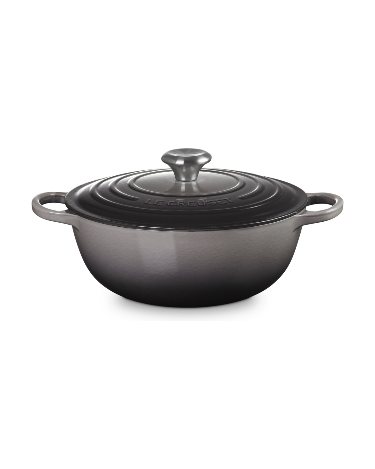 Le Creuset Cast Iron Soup Pot with Signature Knob – Flint