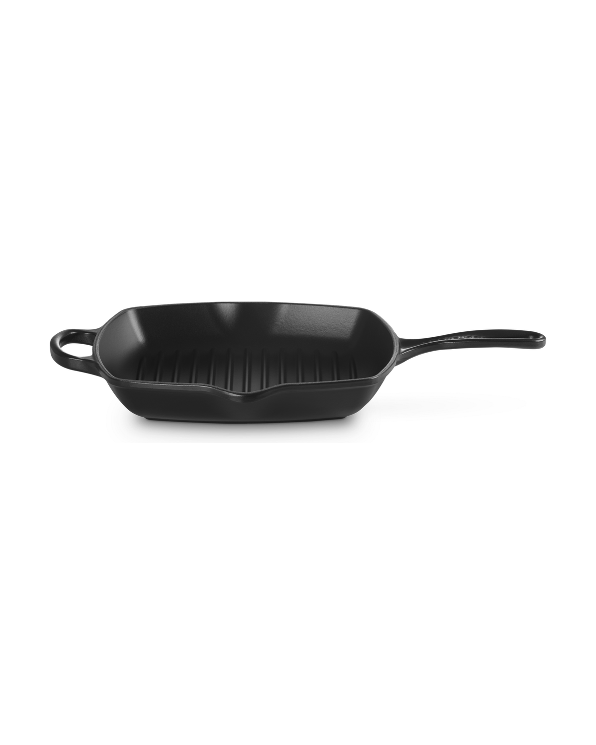 Le Creuset Cast Iron Square Grillit® – Satin black