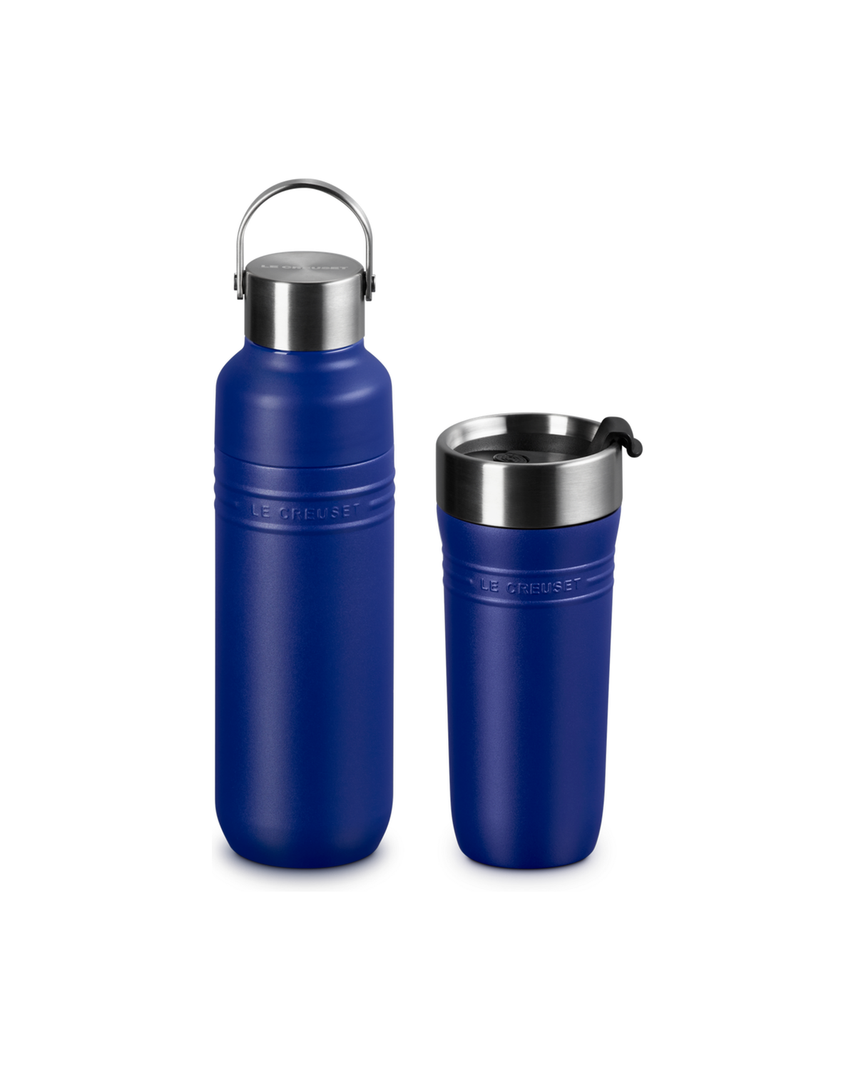 Le Creuset Essential Hydration Bottle and Mug Set – Azure