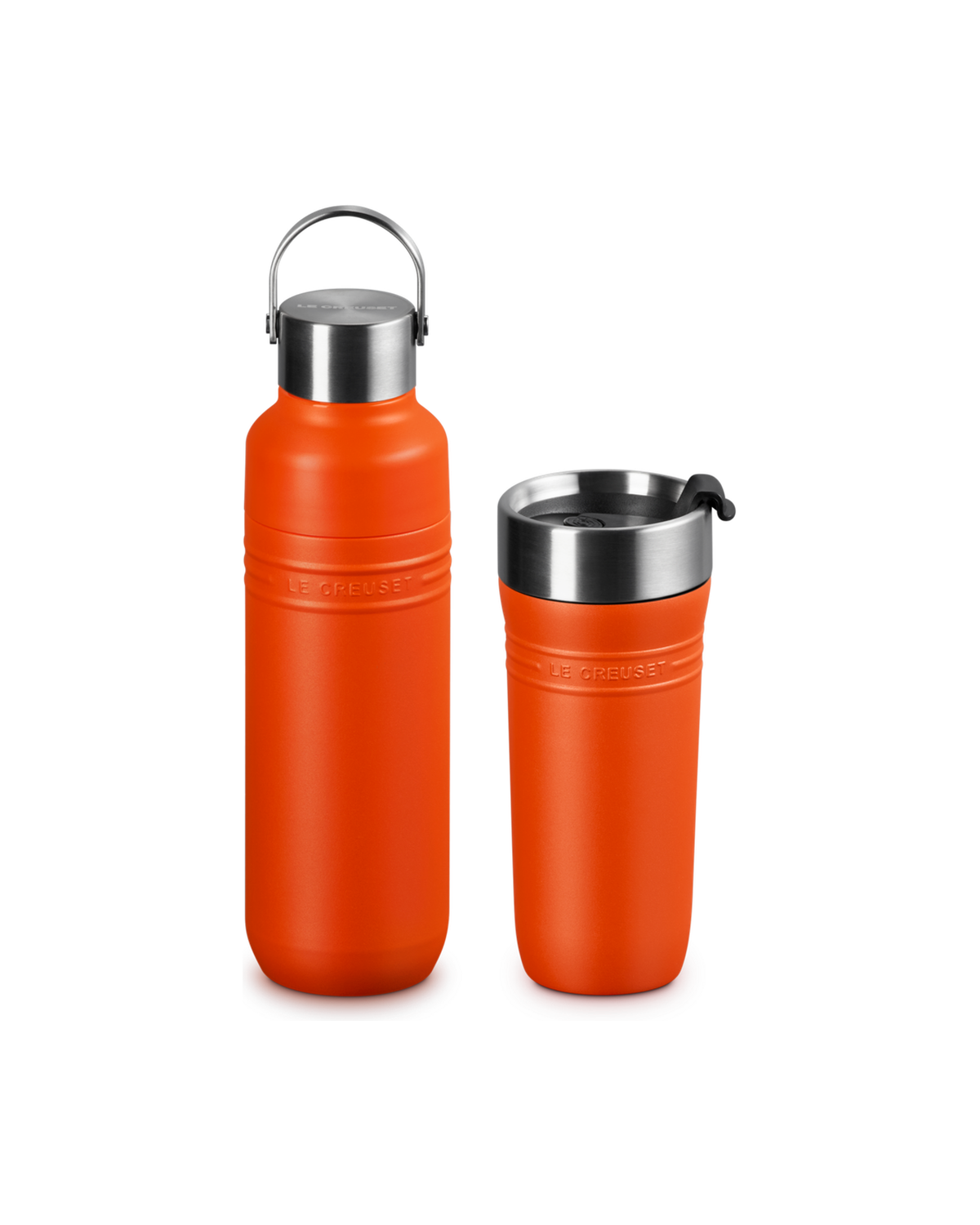 Le Creuset Essential Hydration Bottle and Mug Set – Volcanic