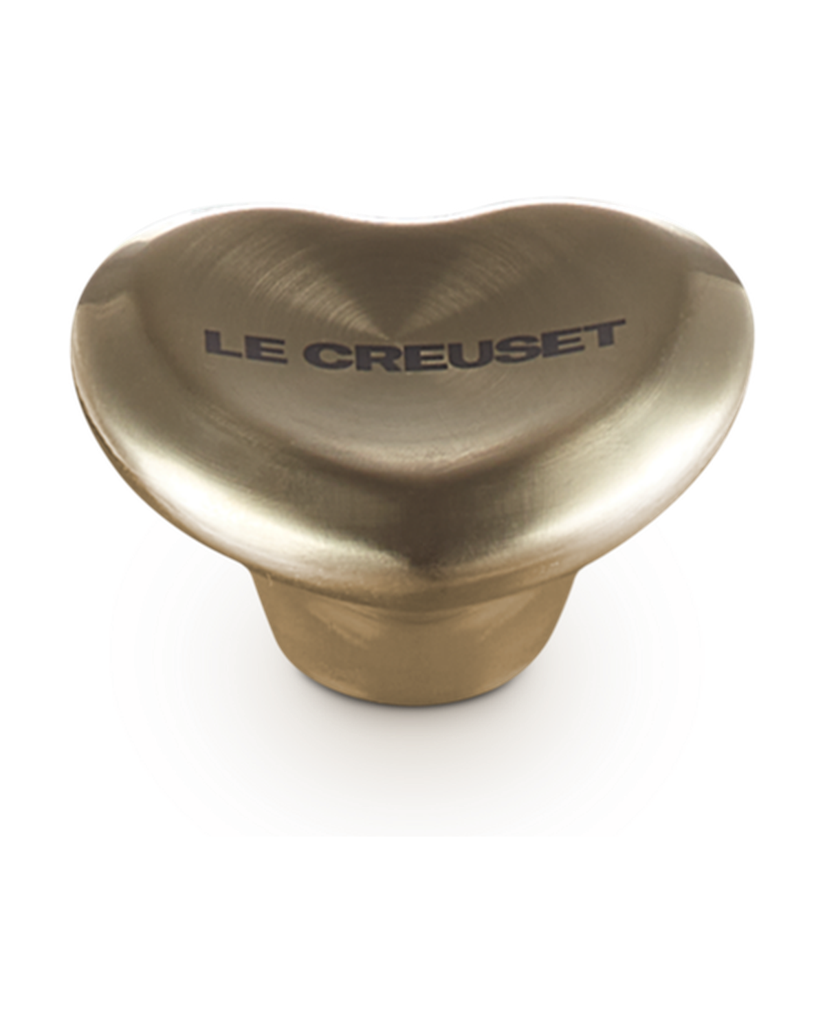 Le Creuset Heart Light Gold Knob
