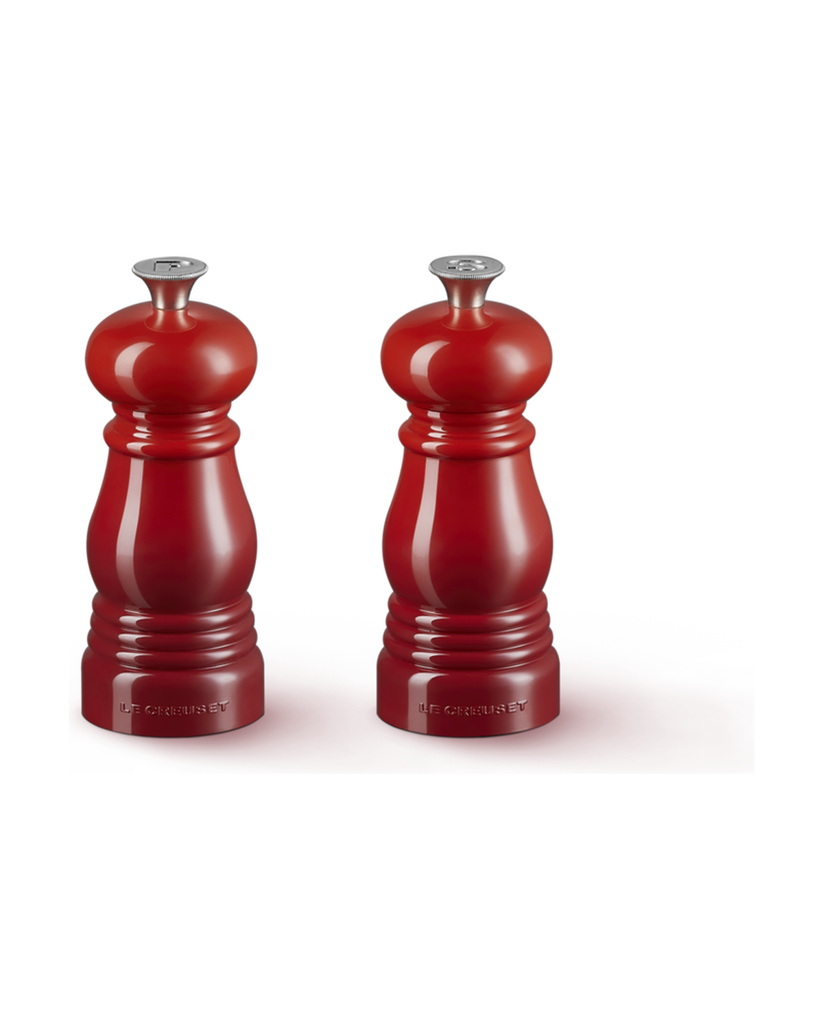 Le Creuset Mini Salt and Pepper Mill Set – Cerise