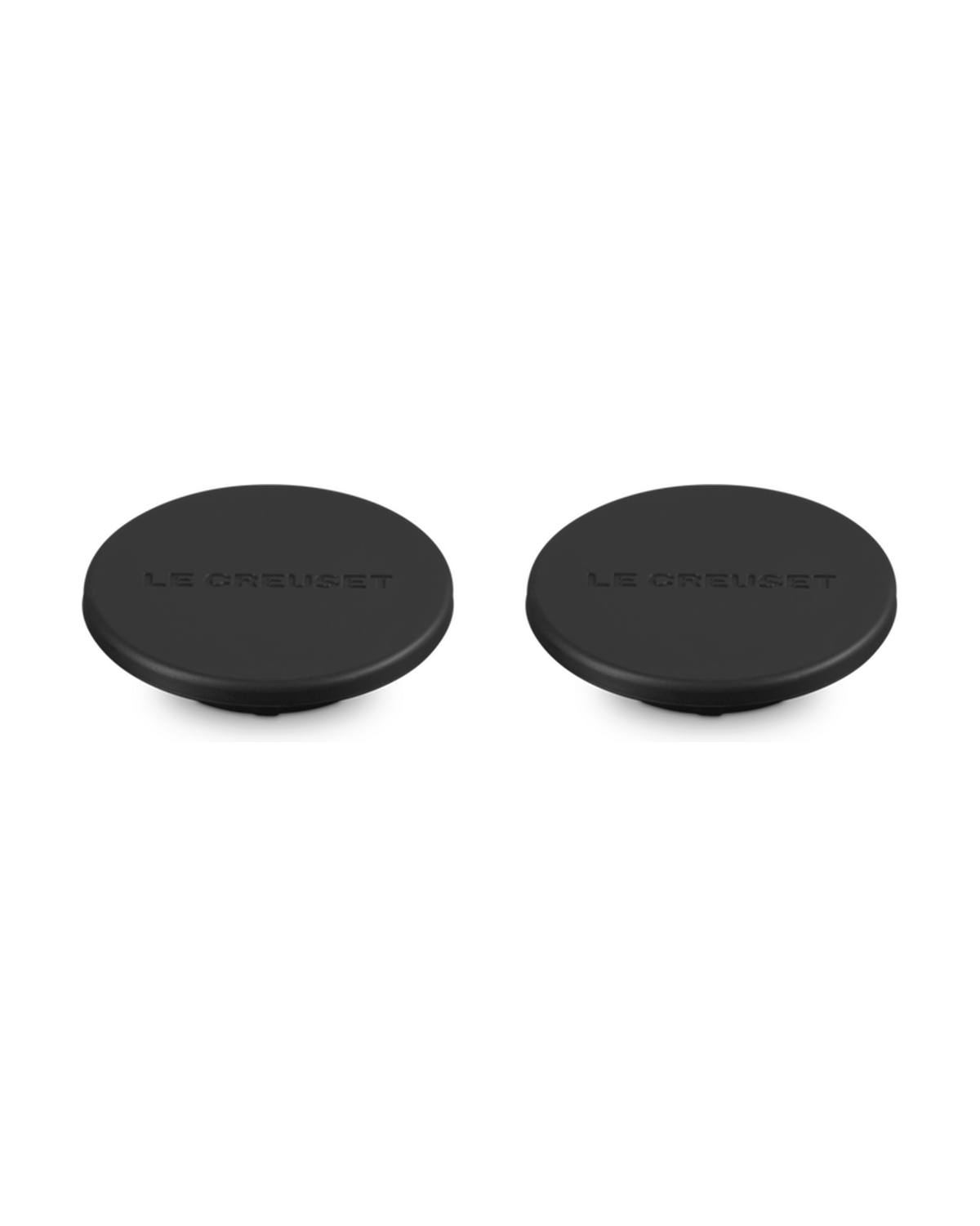 Le Creuset Set of 2 Silicone Mill Caps – Black Onyx