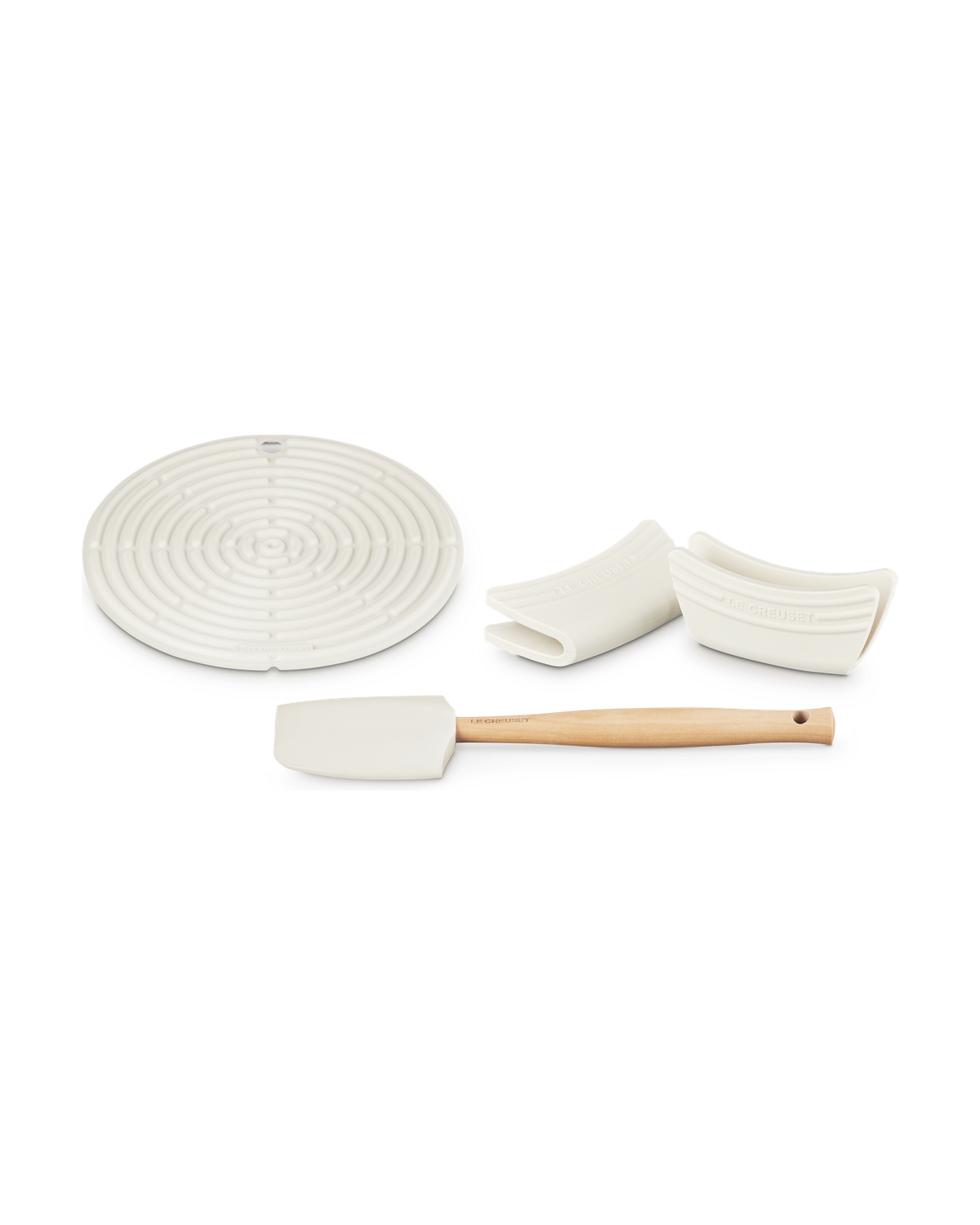 Le Creuset Silicone 3-piece Essentials Set – Meringue