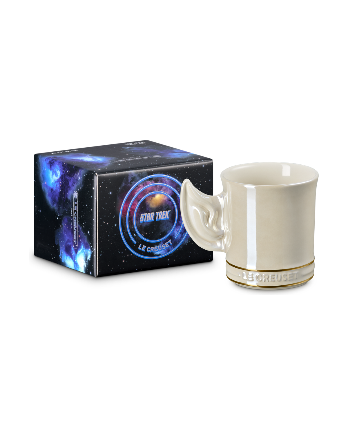 Le Creuset Star Trek Collection Spock Mug – Pearlized Cream