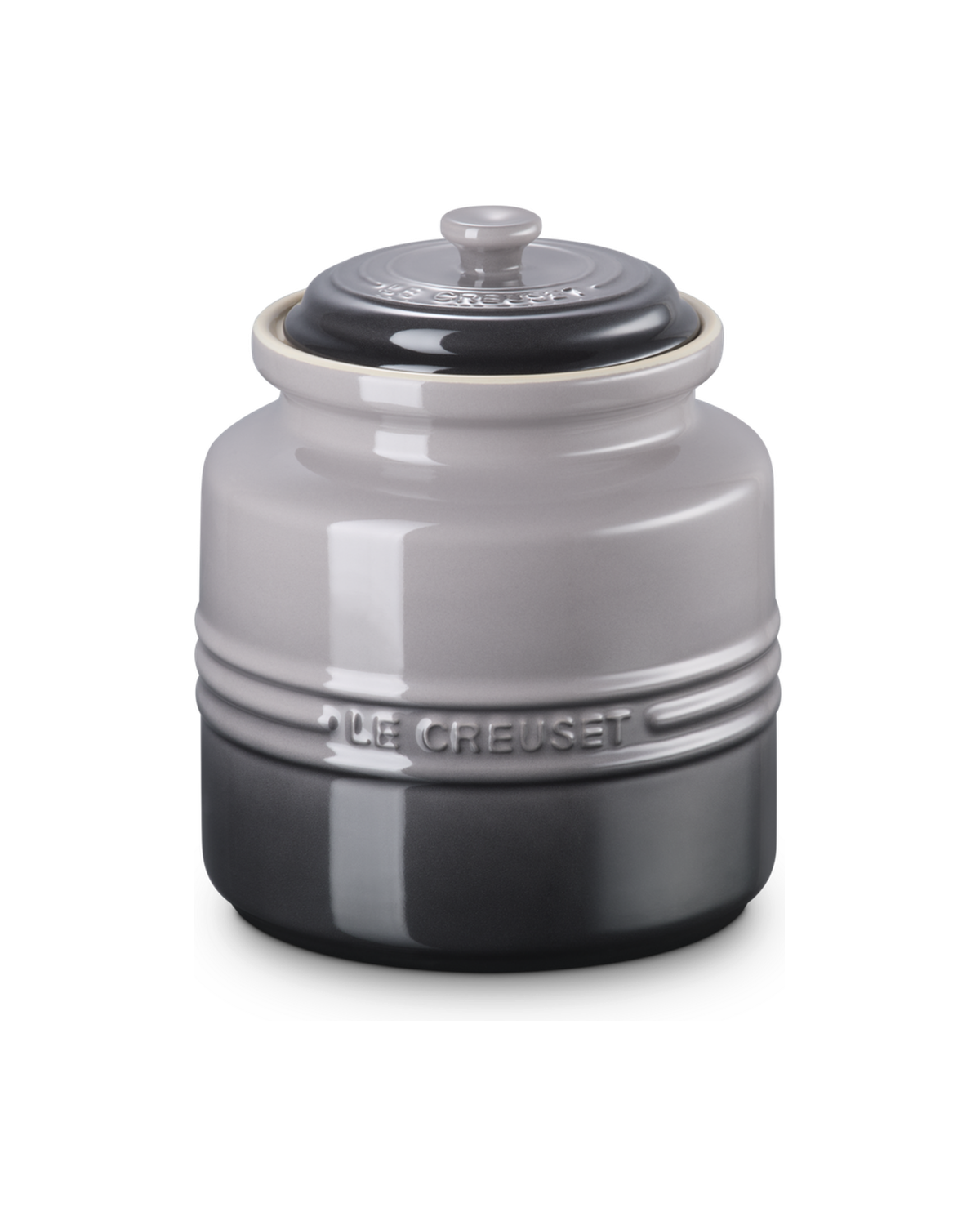 Le Creuset Stoneware Biscuit Jar – Flint