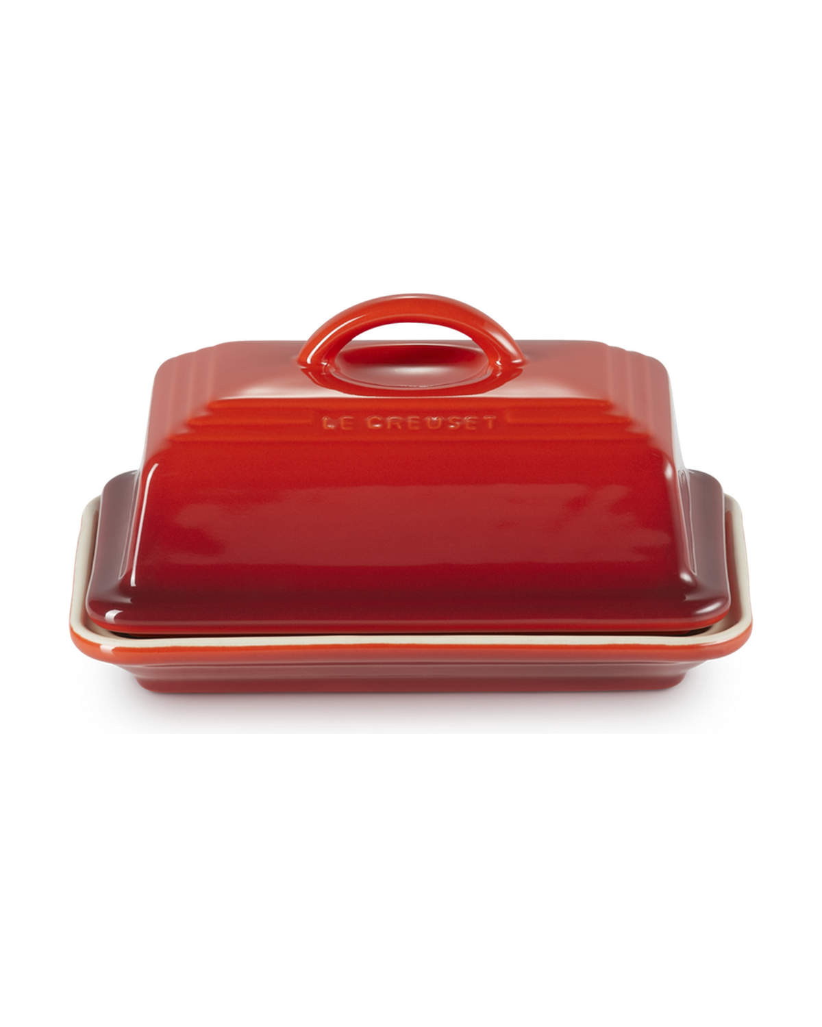 Le Creuset Stoneware Butter Dish – Cerise