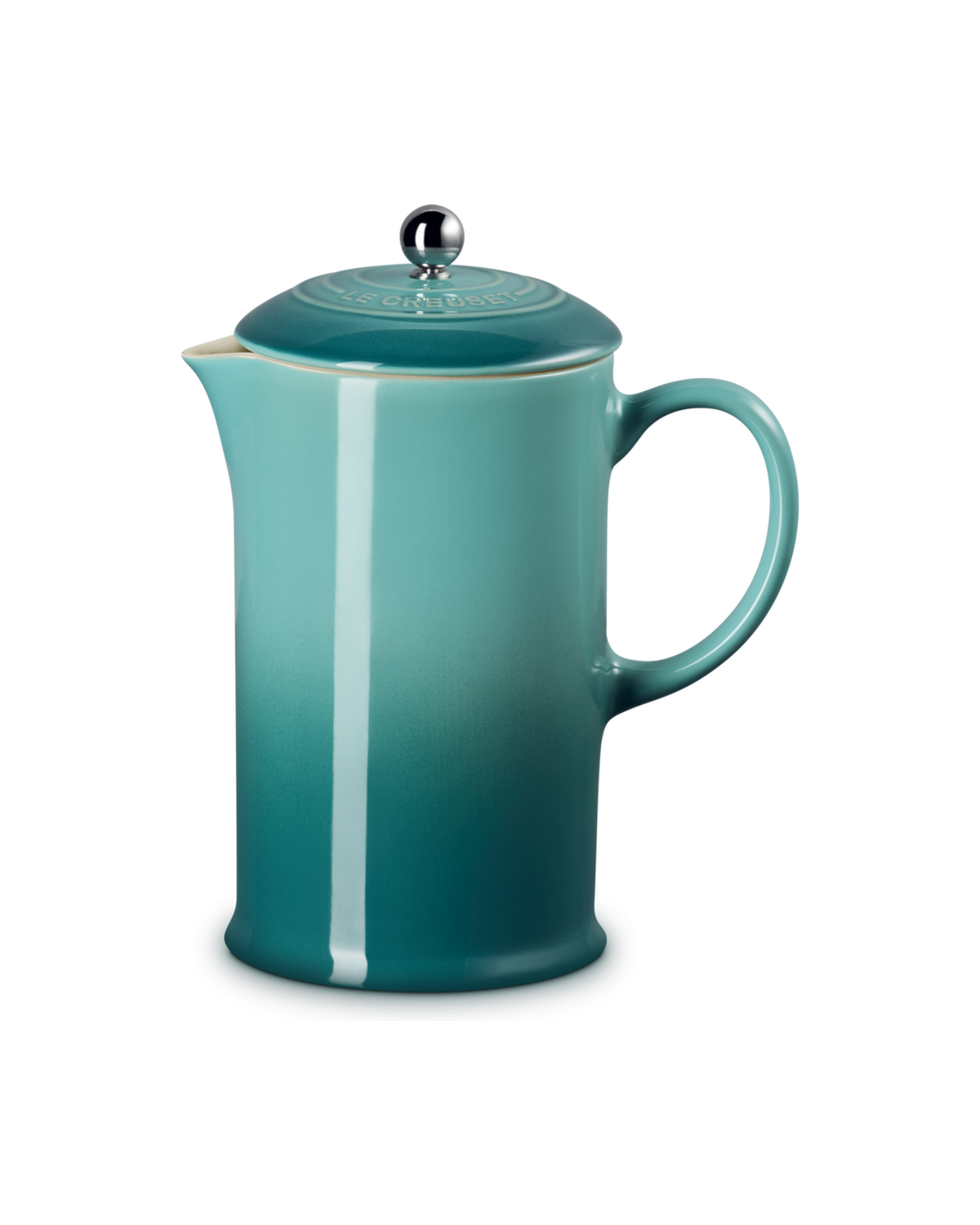 Le Creuset Stoneware Cafetière – Bleu Riviera