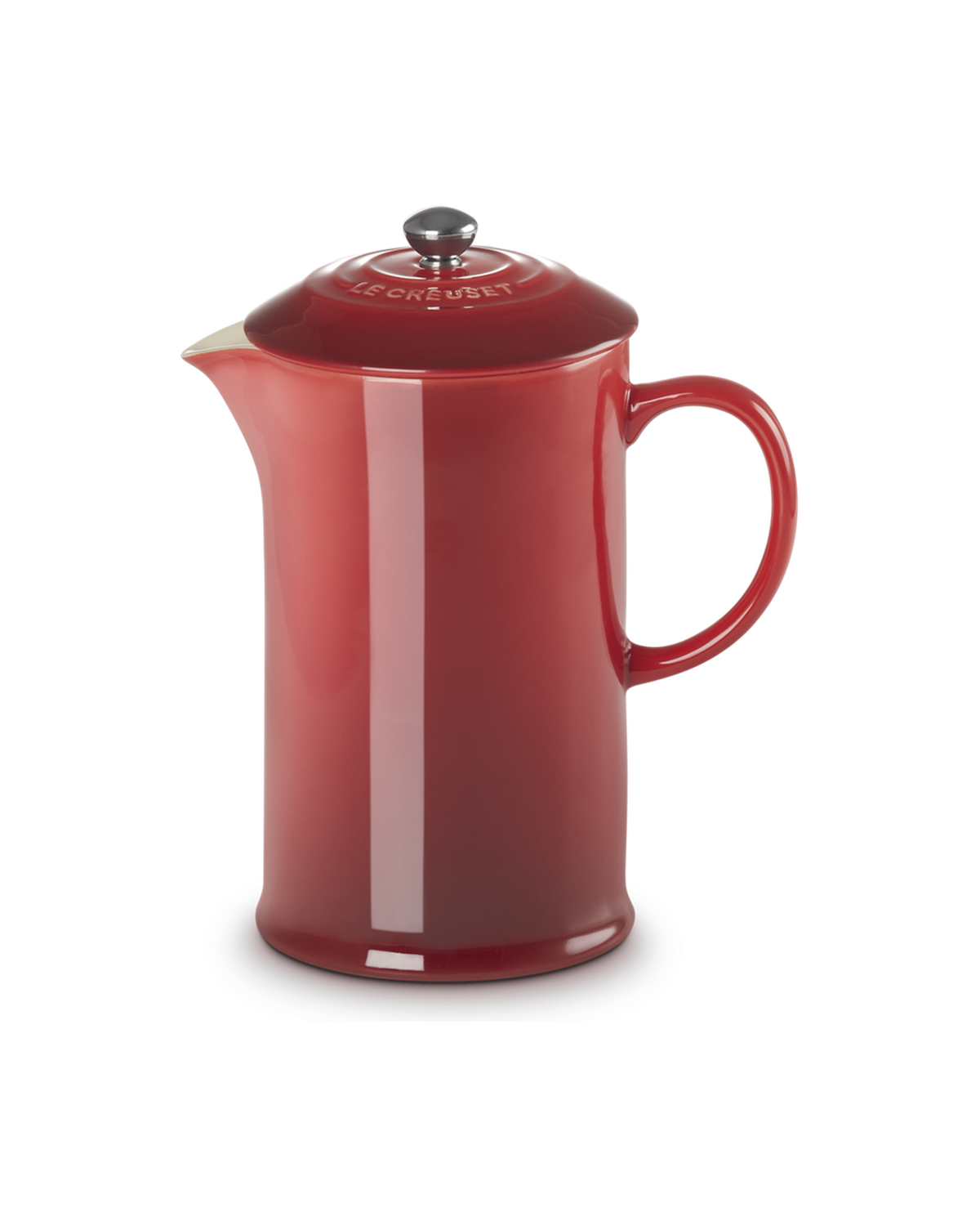 Le Creuset Stoneware Cafetière – Cerise