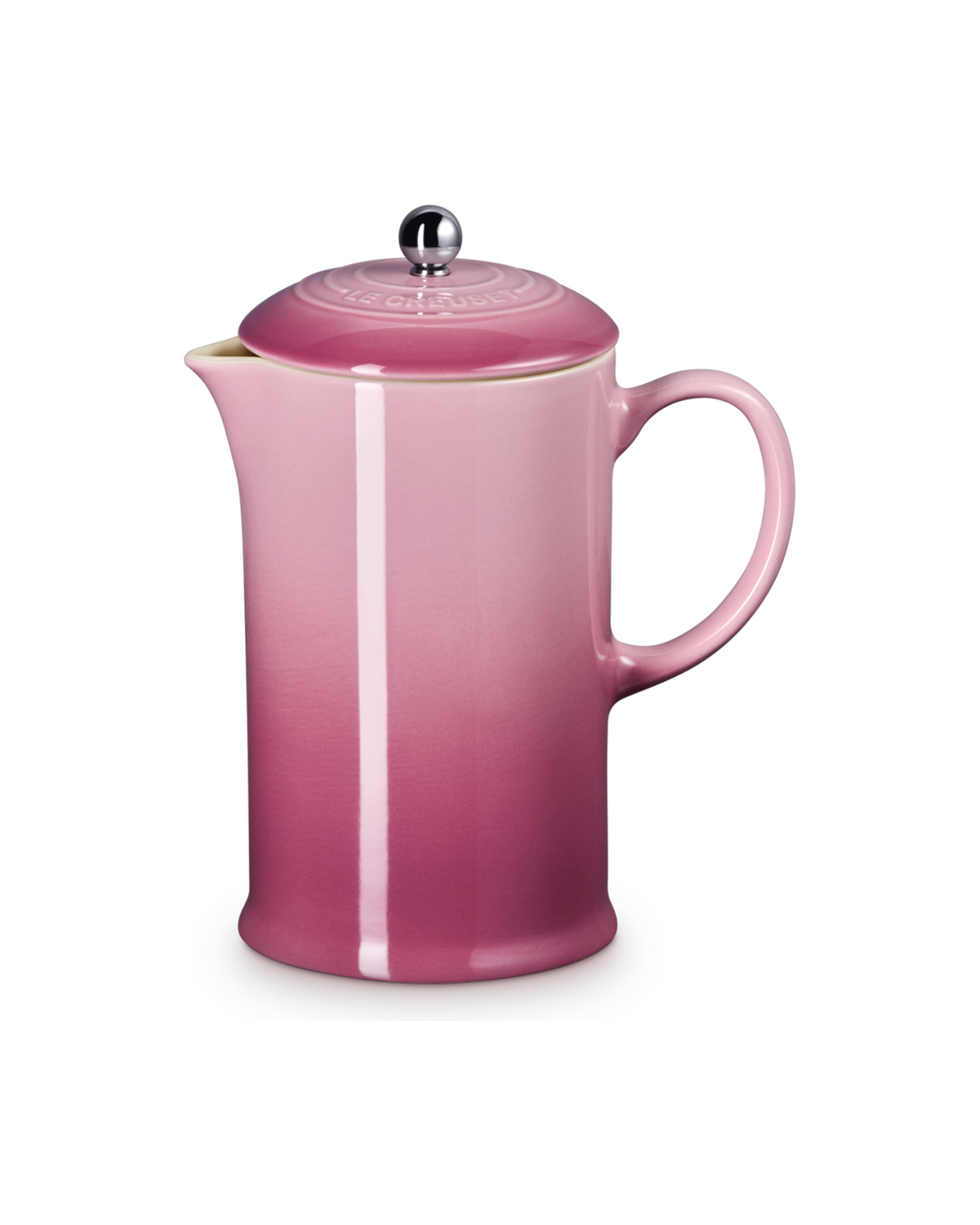 Le Creuset Stoneware Cafetière – Rose Quartz