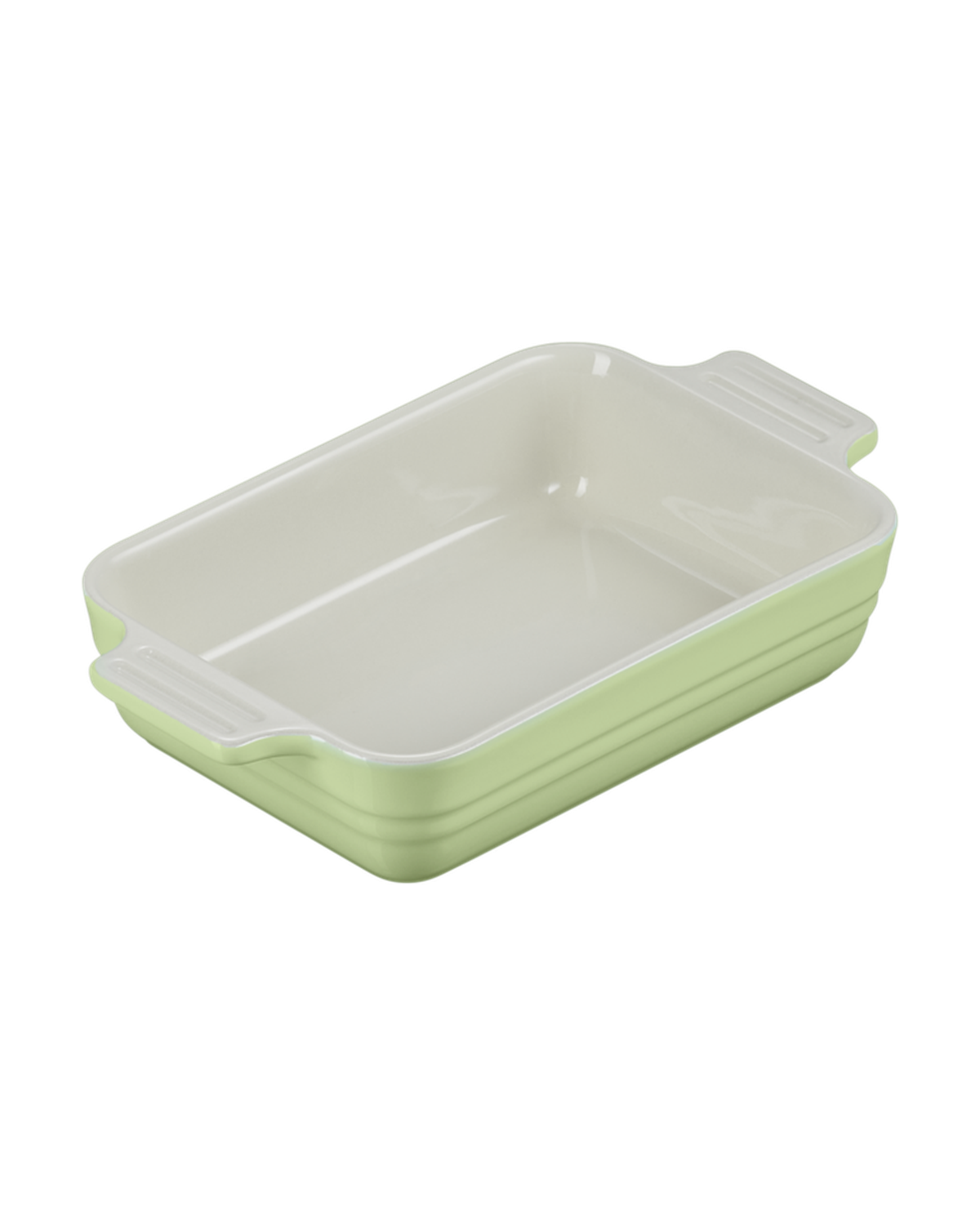 Le Creuset Stoneware Classic Rectangular Dish – Light Palm