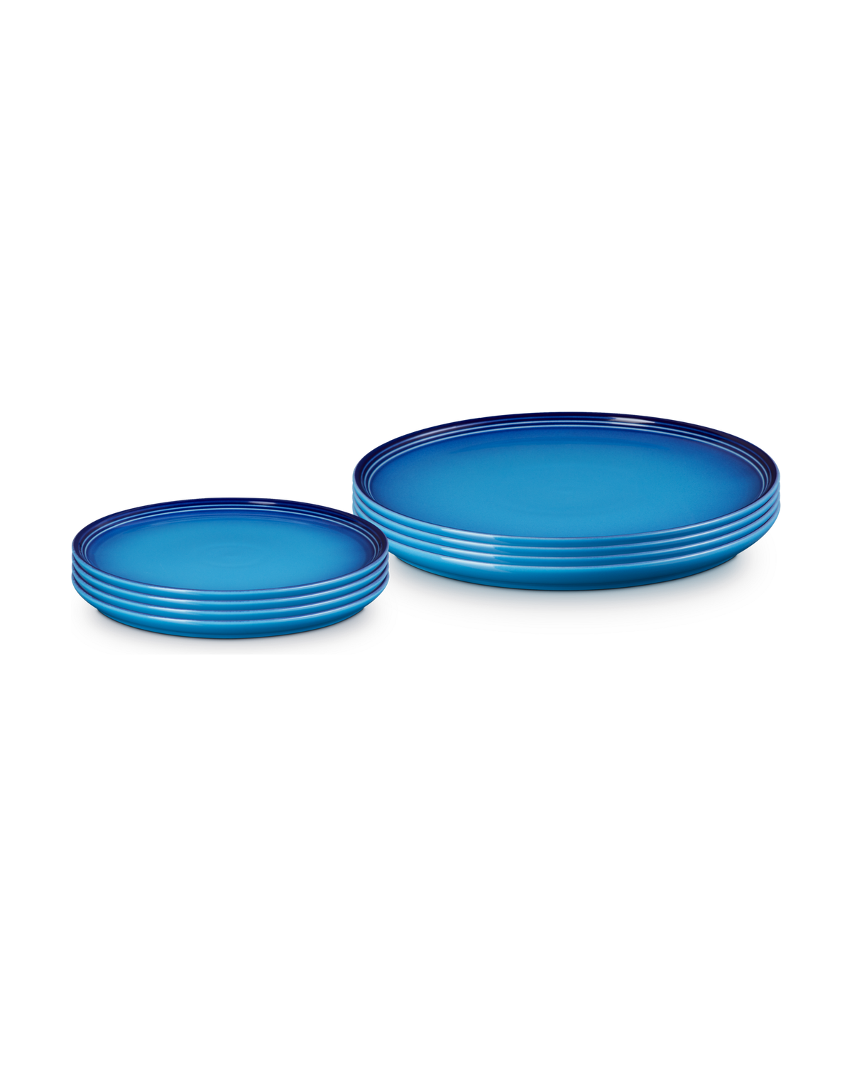 Le Creuset Stoneware Coupe 8-piece Dinnerware Set – Azure