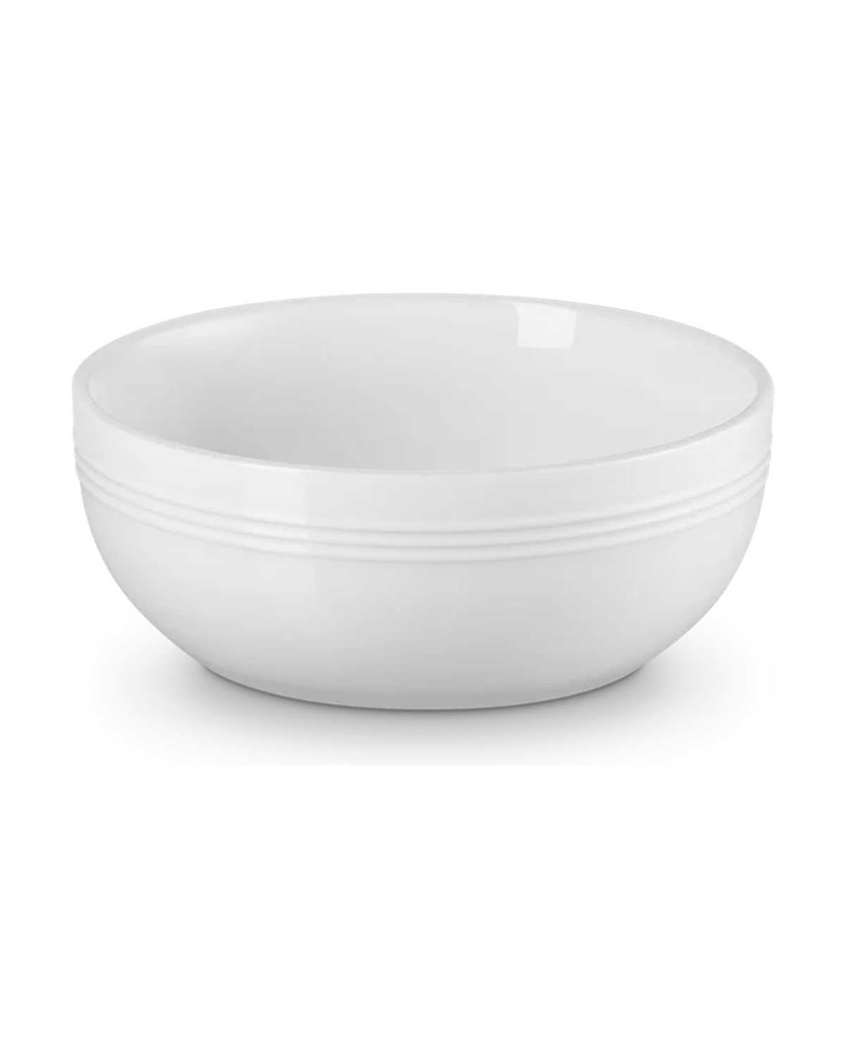 Le Creuset Stoneware Coupe Cereal Bowl – White