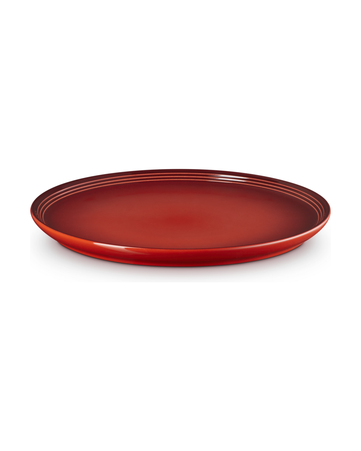 Le Creuset Stoneware Coupe Dinner Plate – Cerise