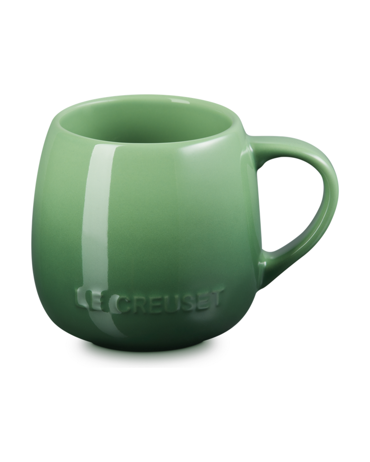 Le Creuset Stoneware Coupe Mug – Bamboo Green