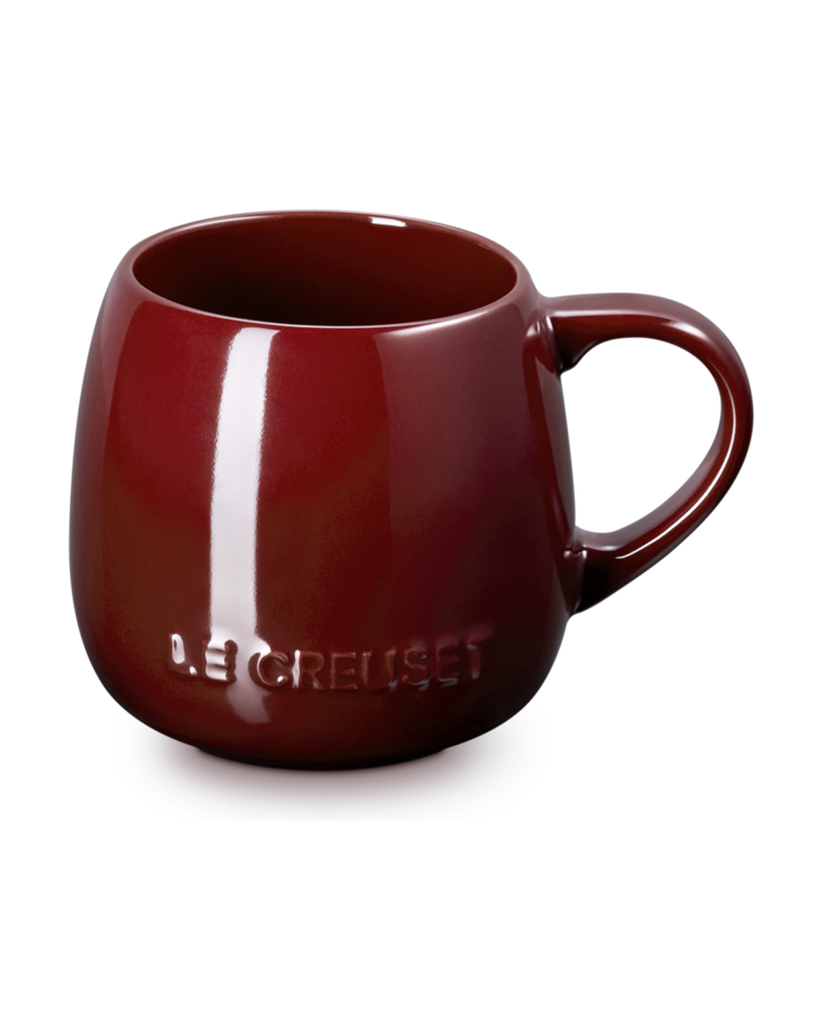 Le Creuset Stoneware Coupe Mug – Garnet