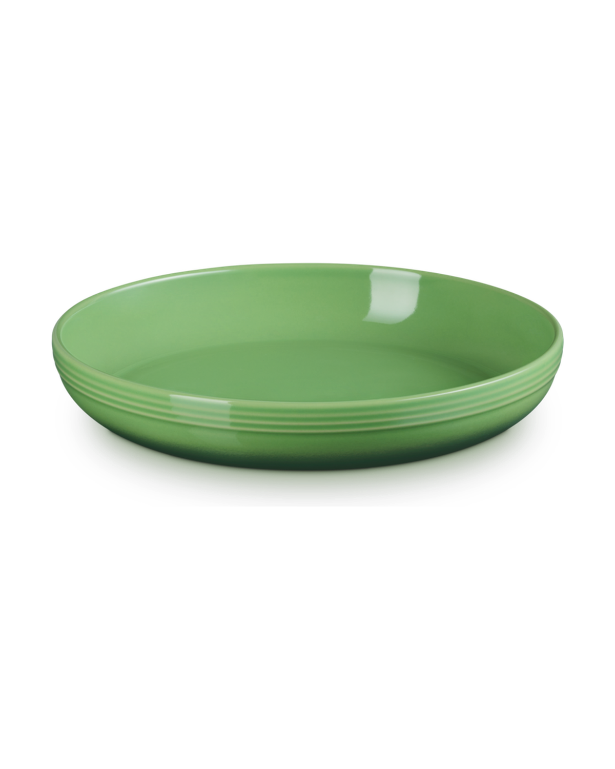 Le Creuset Stoneware Coupe Pasta Bowl – Bamboo Green