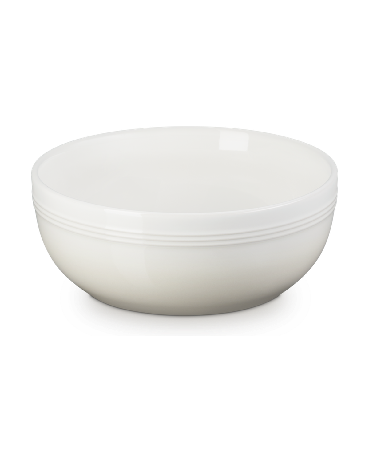 Le Creuset Stoneware Coupe Serving Bowl – Meringue