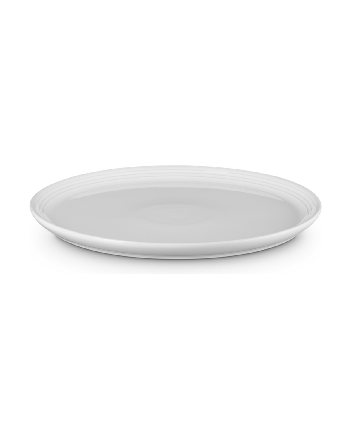 Le Creuset Stoneware Coupe Side Plate – White